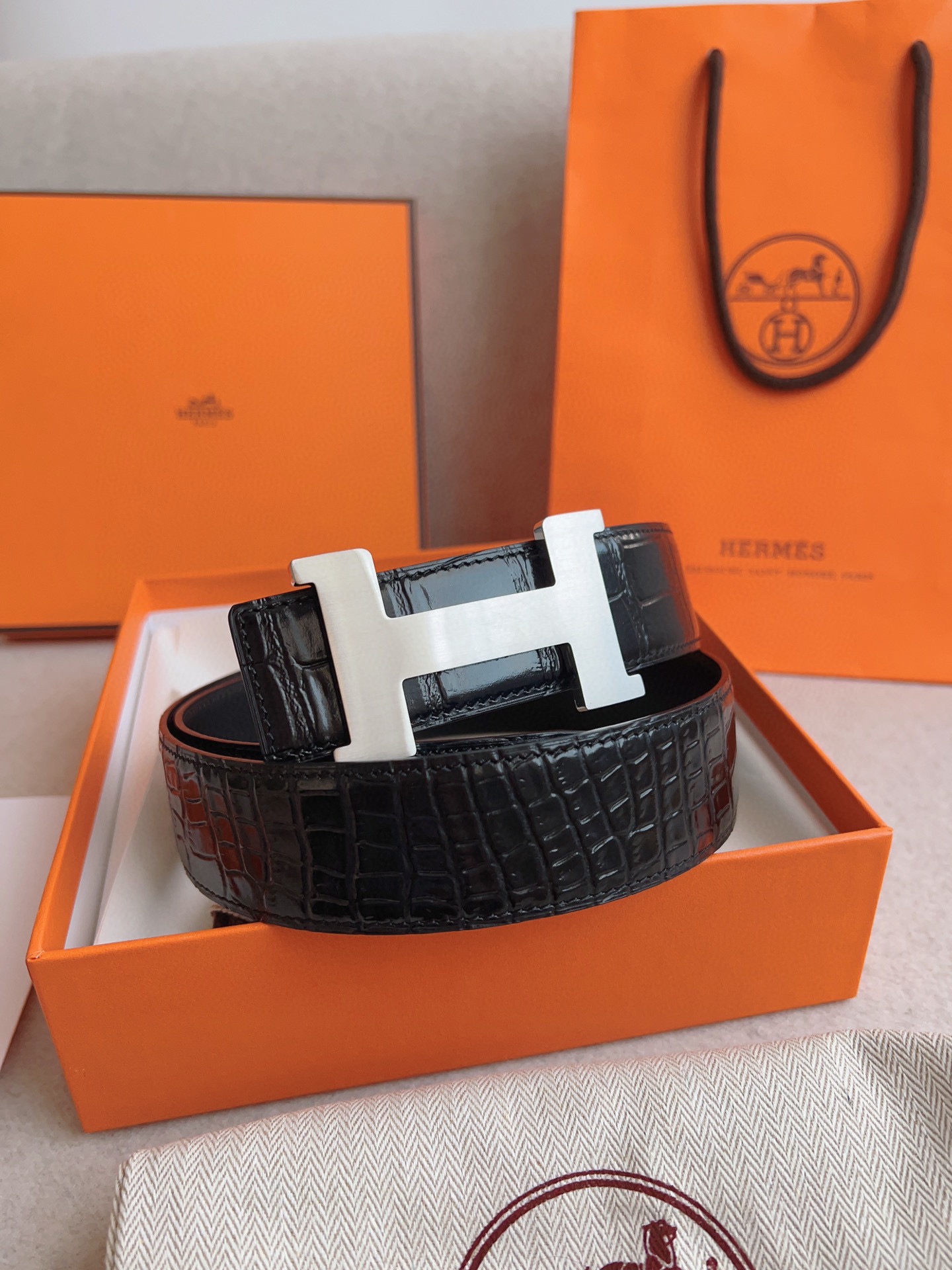 Hermes Leather Belts 1:1 Mirror Version