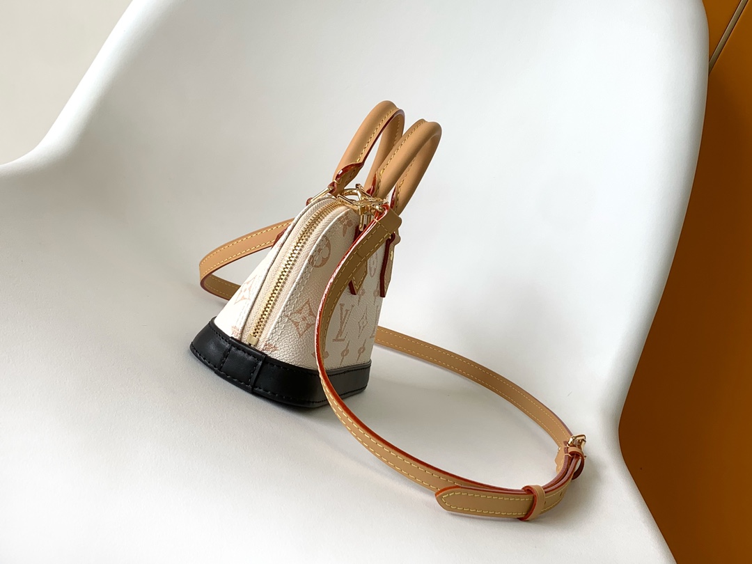 Louis Vuitton 10A Handbag Shoulder Bag Top Mirror Quality Version Nano Alma M46895