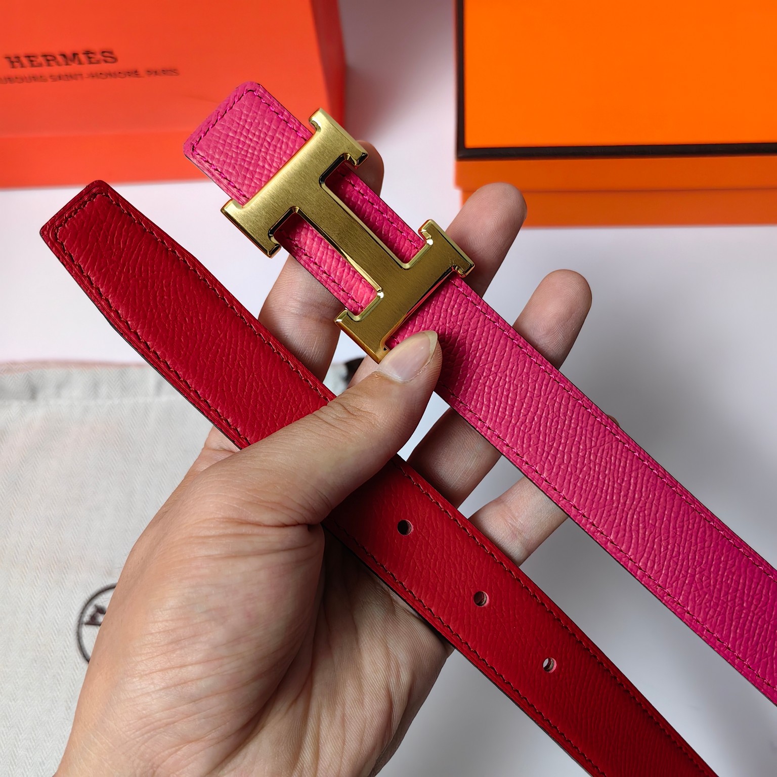 Hermes Leather Belts 1:1 Mirror Version