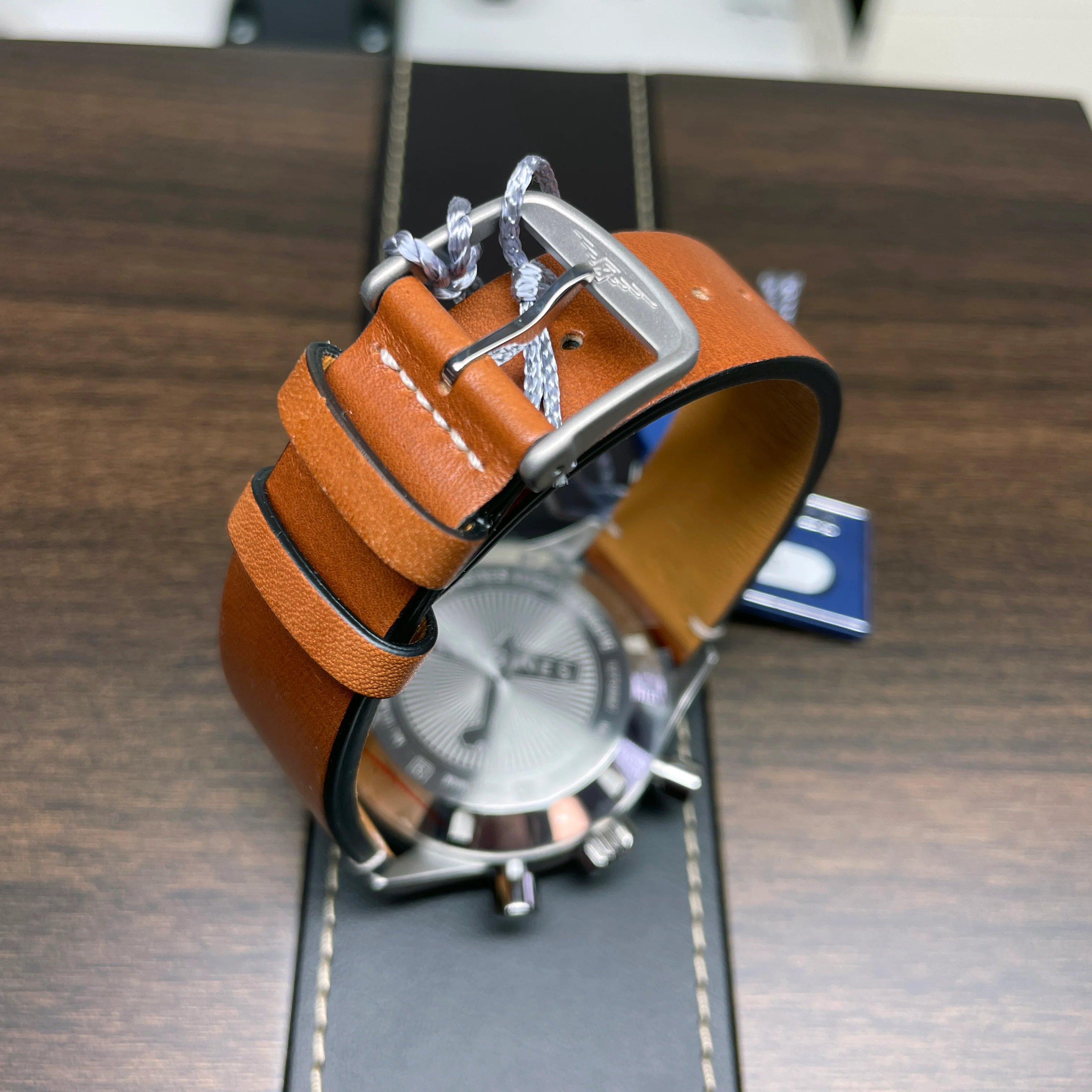 Avigation Bigeye 41MM Automatic Blue Petroleum Dial Watch L28161932