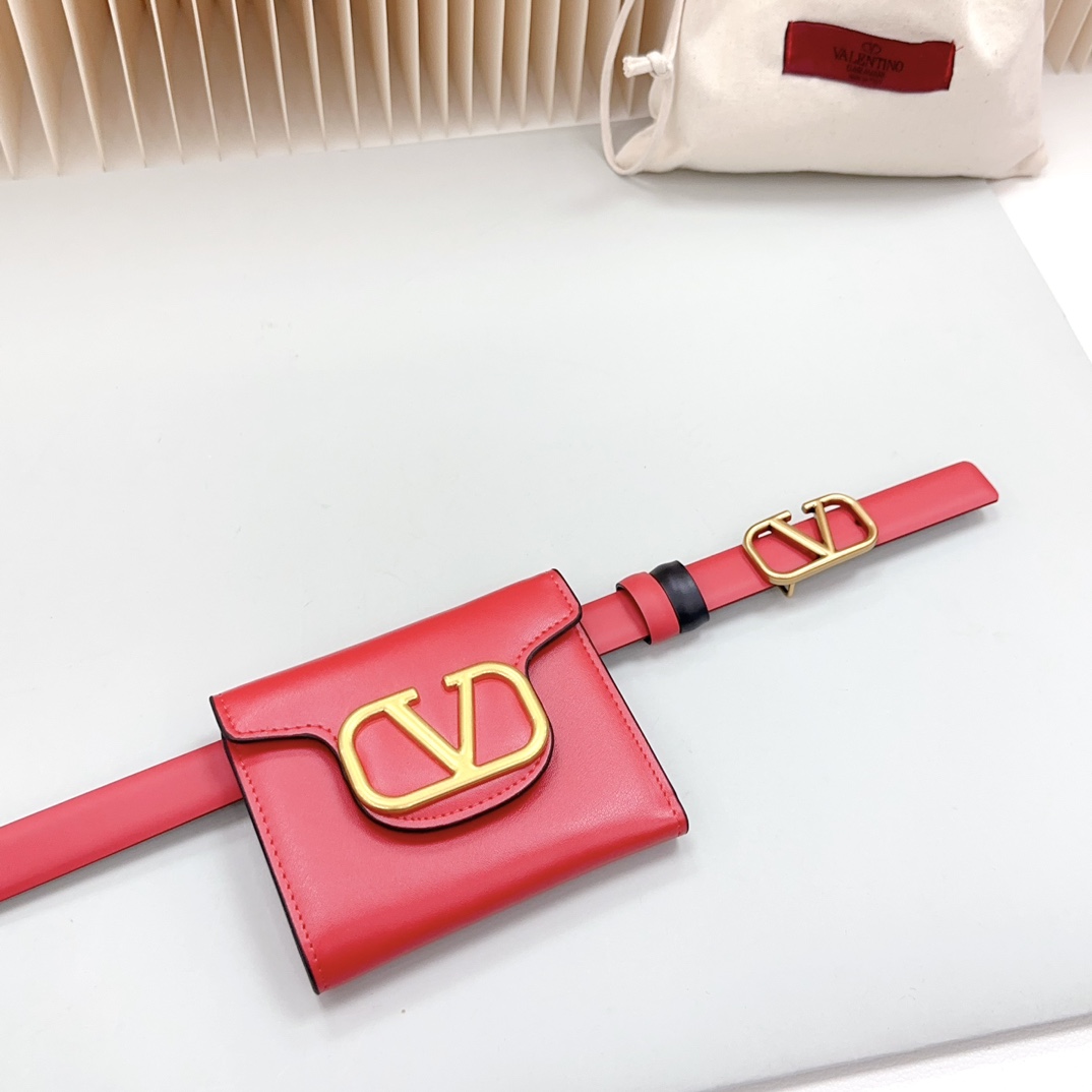 Valentino Leather Belts 1:1 Mirror Version