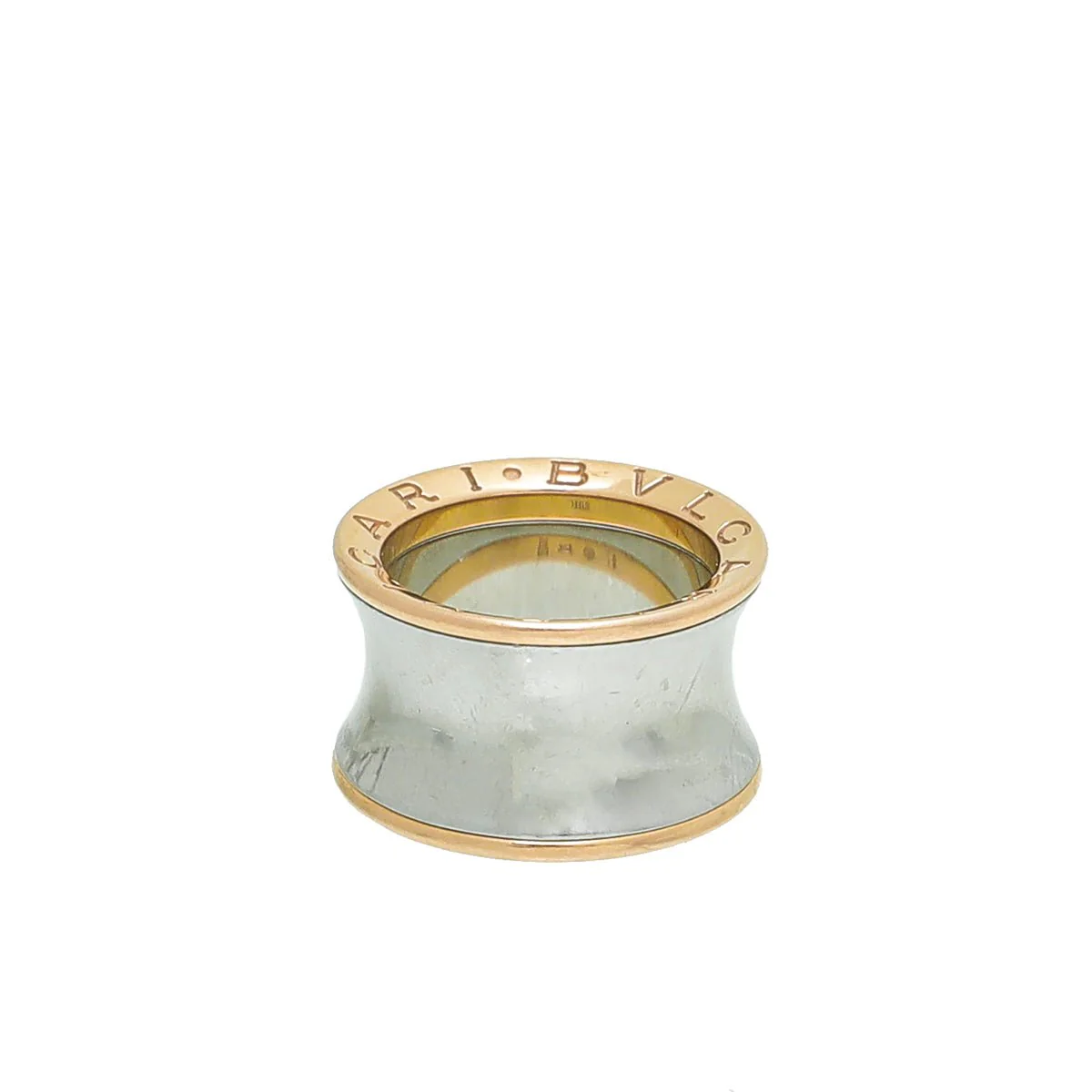 Bvlgari 18K Rose Gold and ST.ST Anish Kapoor Ring 51