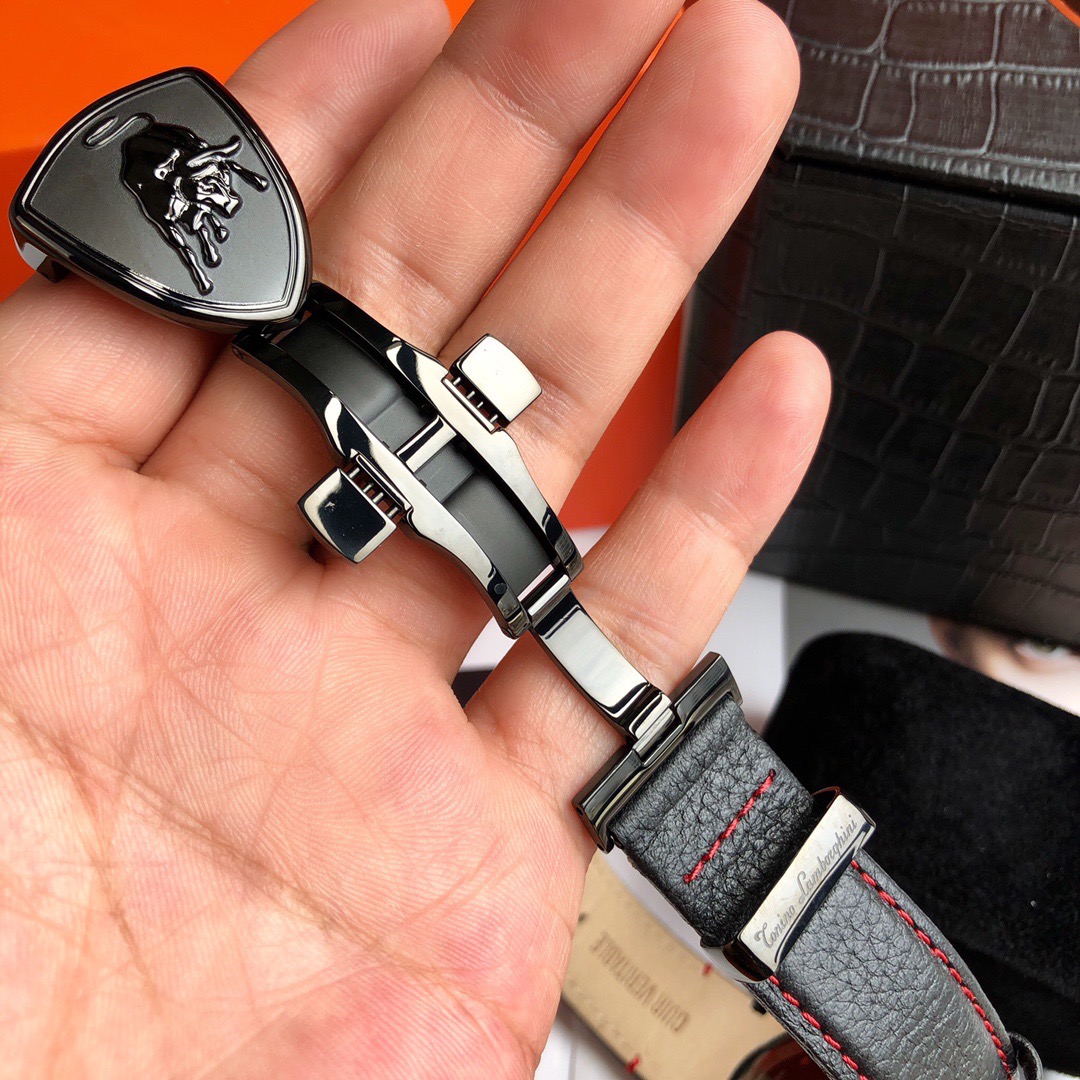 Tonino Lamborghini New Spyder Chronograph Black / Orange