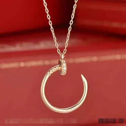 Cartier Juste Un Clou Pendant Pink Gold, Diamonds B3047000