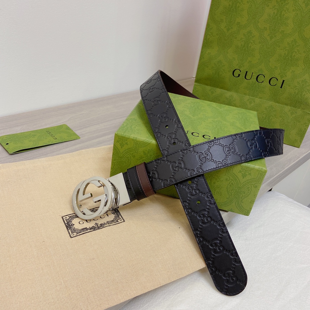 Gucci Leather Belts 1:1 Mirror Version