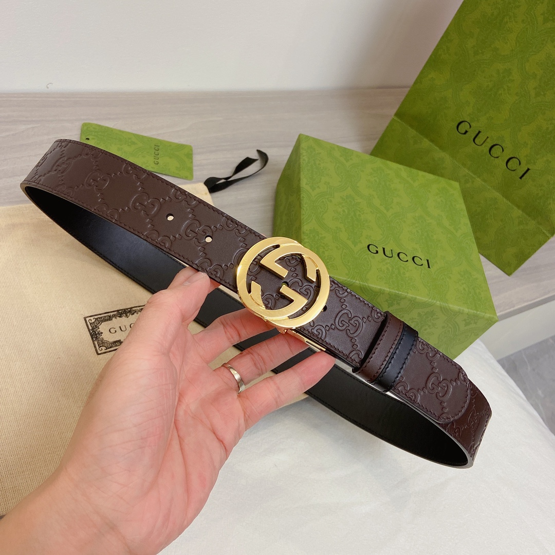 Gucci Leather Belts 1:1 Mirror Version