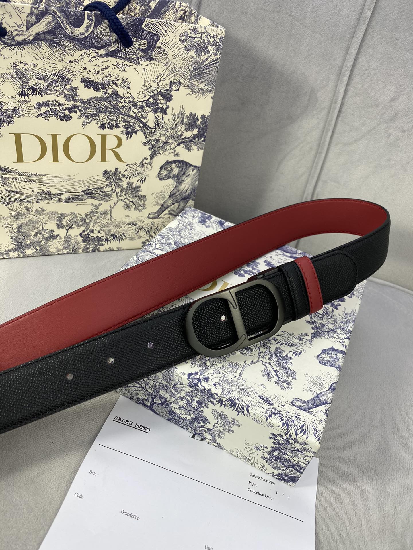 Dior Leather Belts 1:1 Mirror Version