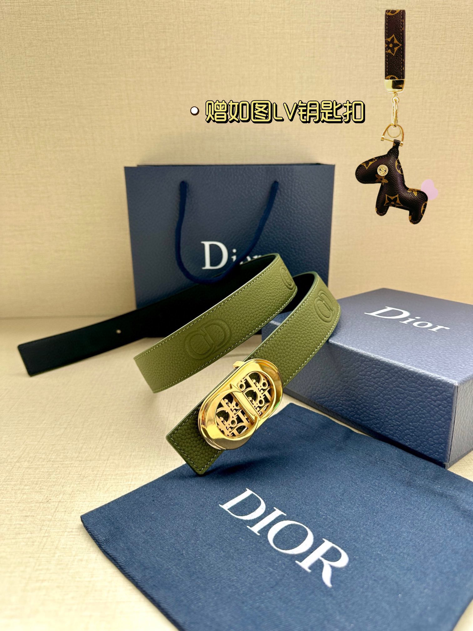 Dior Leather Belts 1:1 Mirror Version
