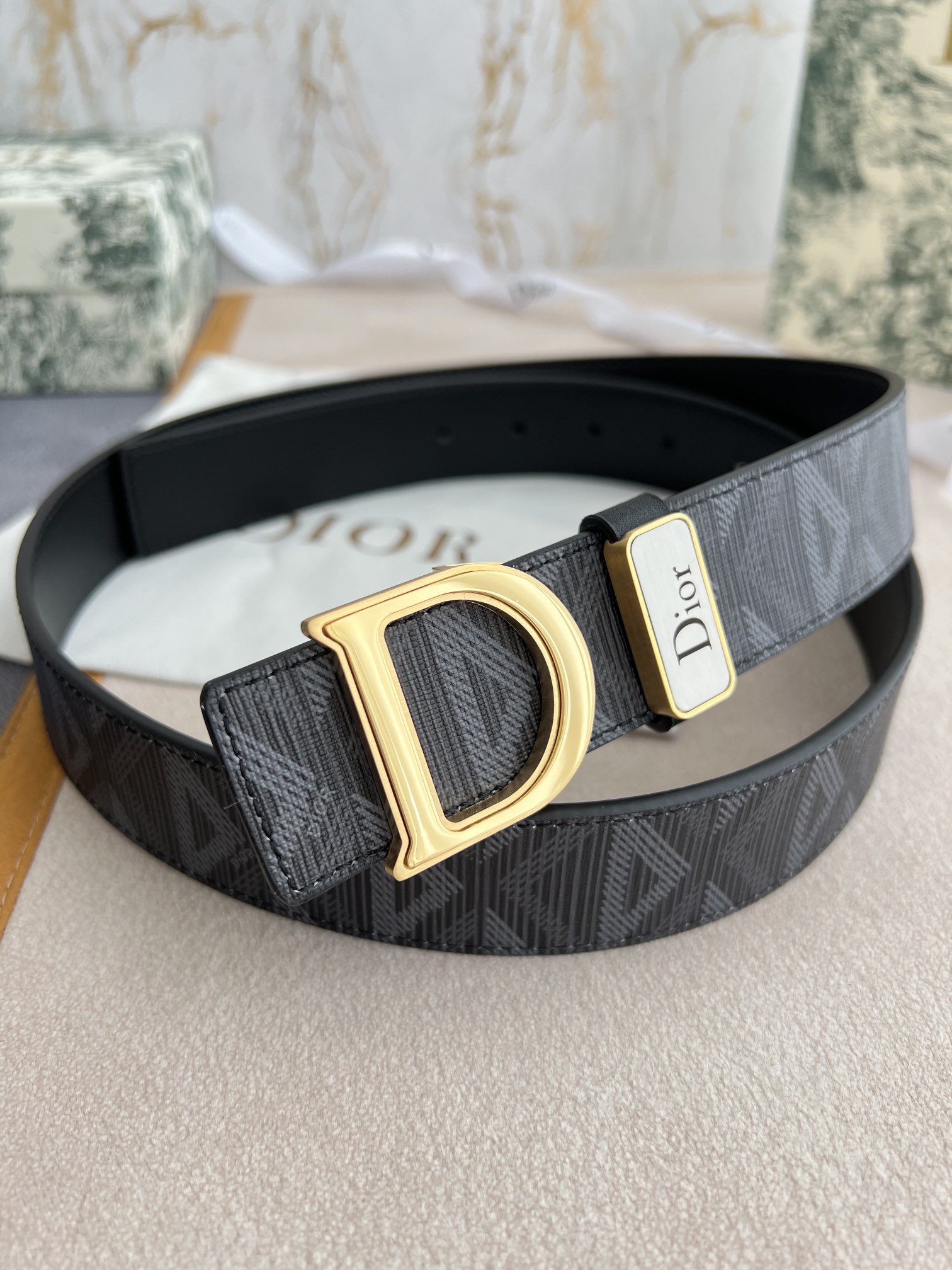 Dior Leather Belts 1:1 Mirror Version