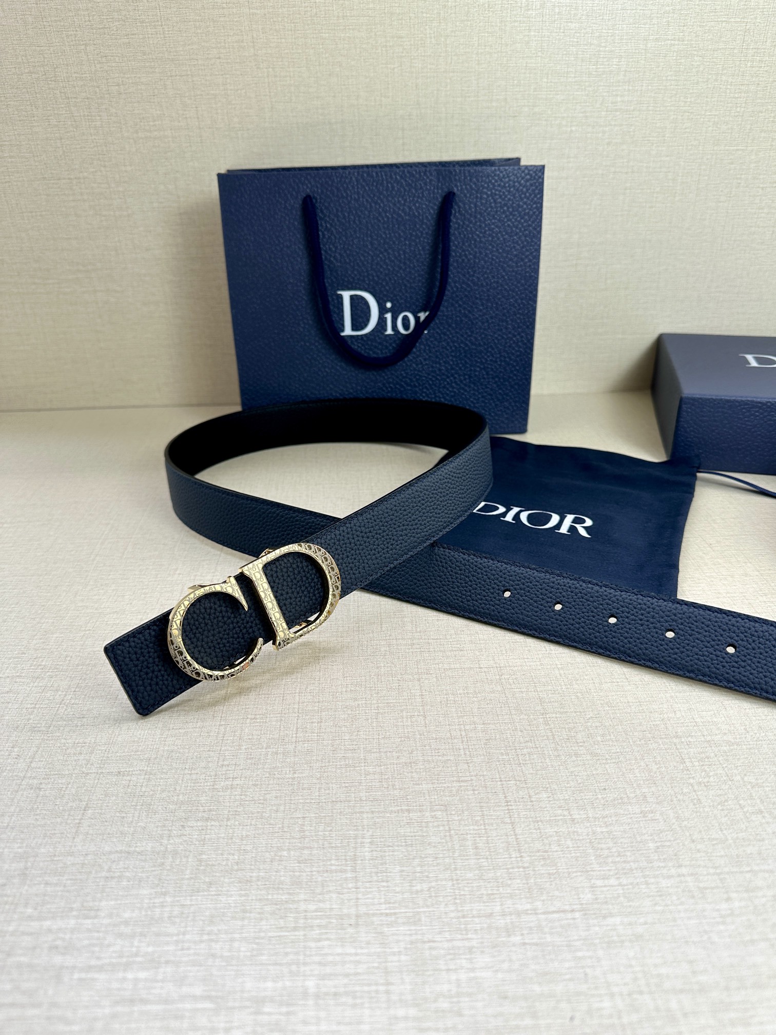 Dior Leather Belts 1:1 Mirror Version