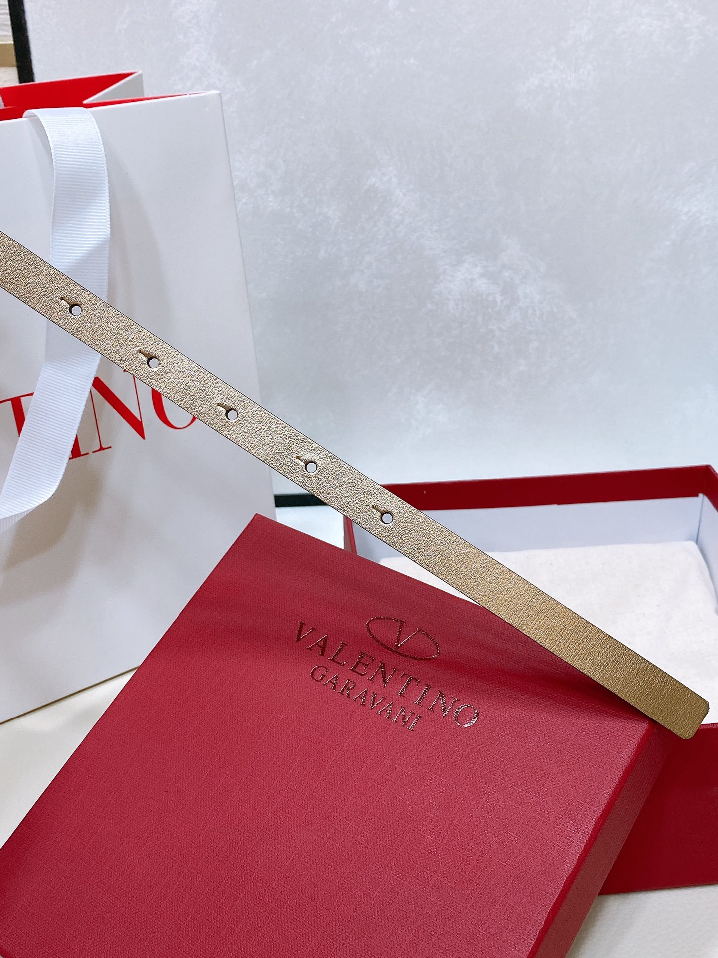 Valentino Leather Belts 1:1 Mirror Version