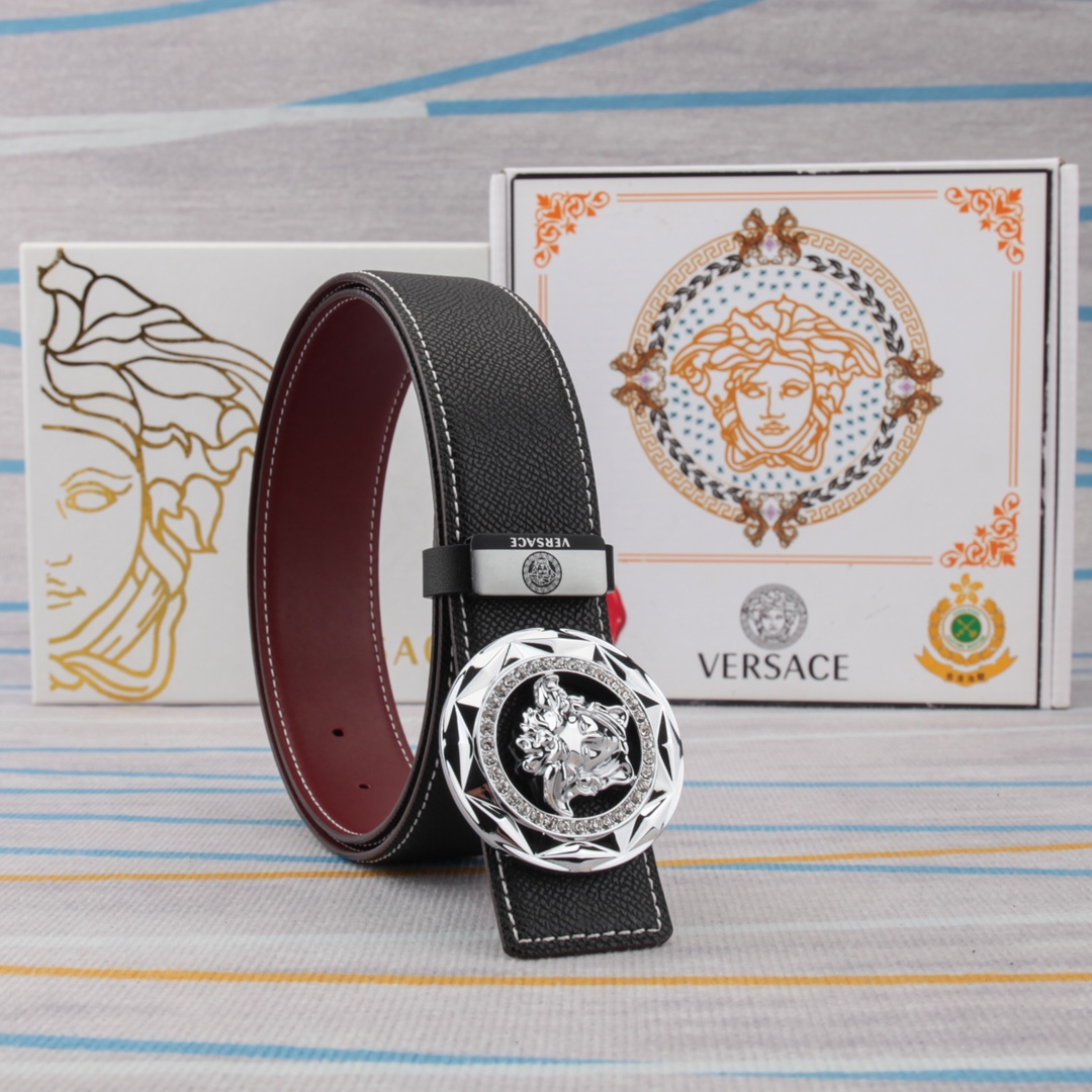 Versace Leather Belts 1:1 Mirror Version