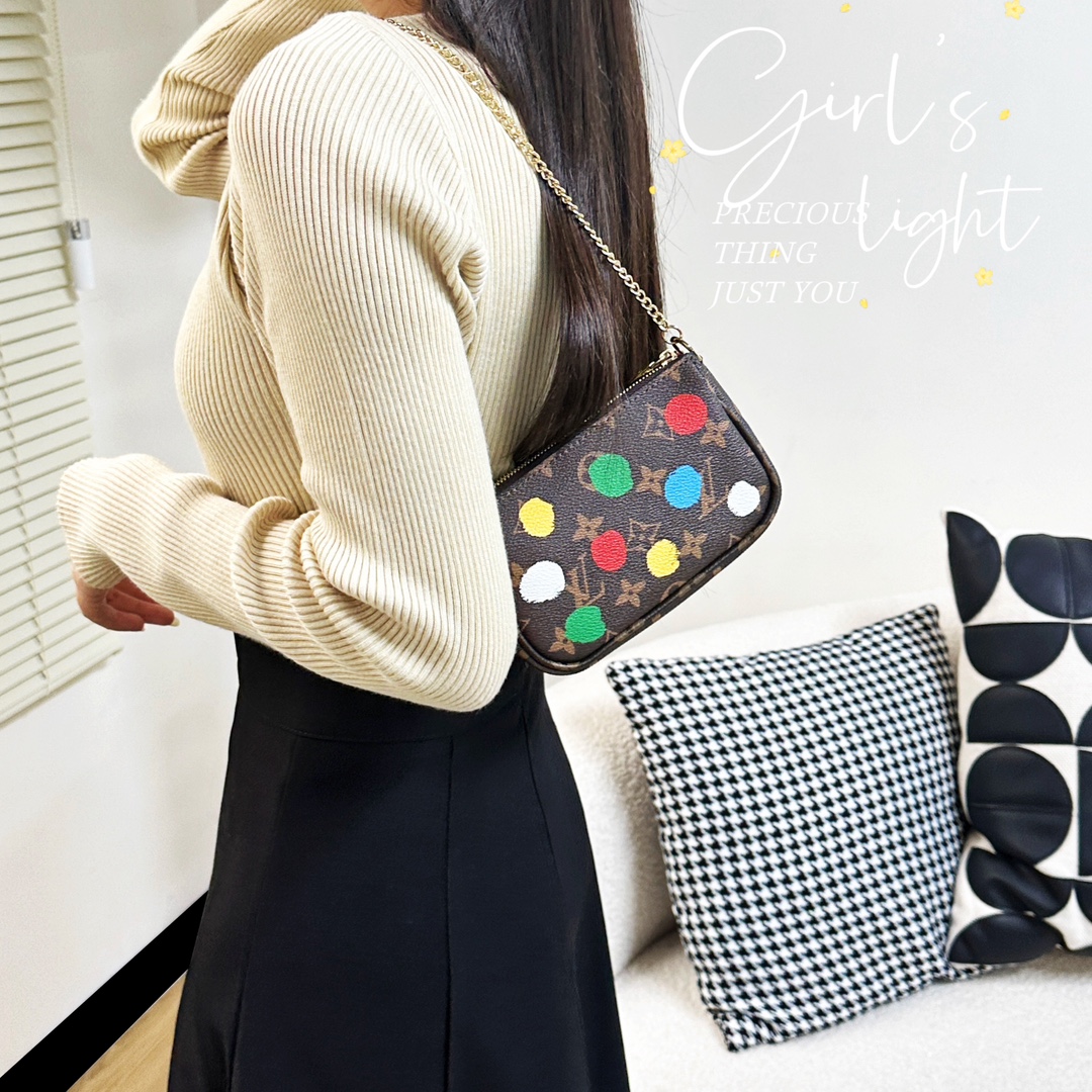 Louis Vuitton Multi Pochette Accessories Mini Bag Purse