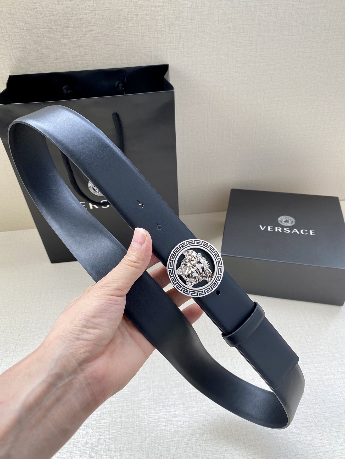 Versace Leather Belts 1:1 Mirror Version