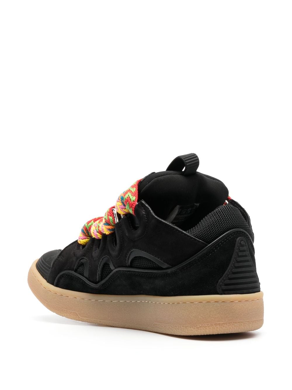 Lanvin LEATHER CURB SNEAKERS(Replica)