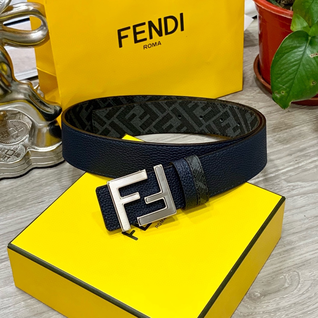 Fendi Leather Belts 1:1 Mirror Version