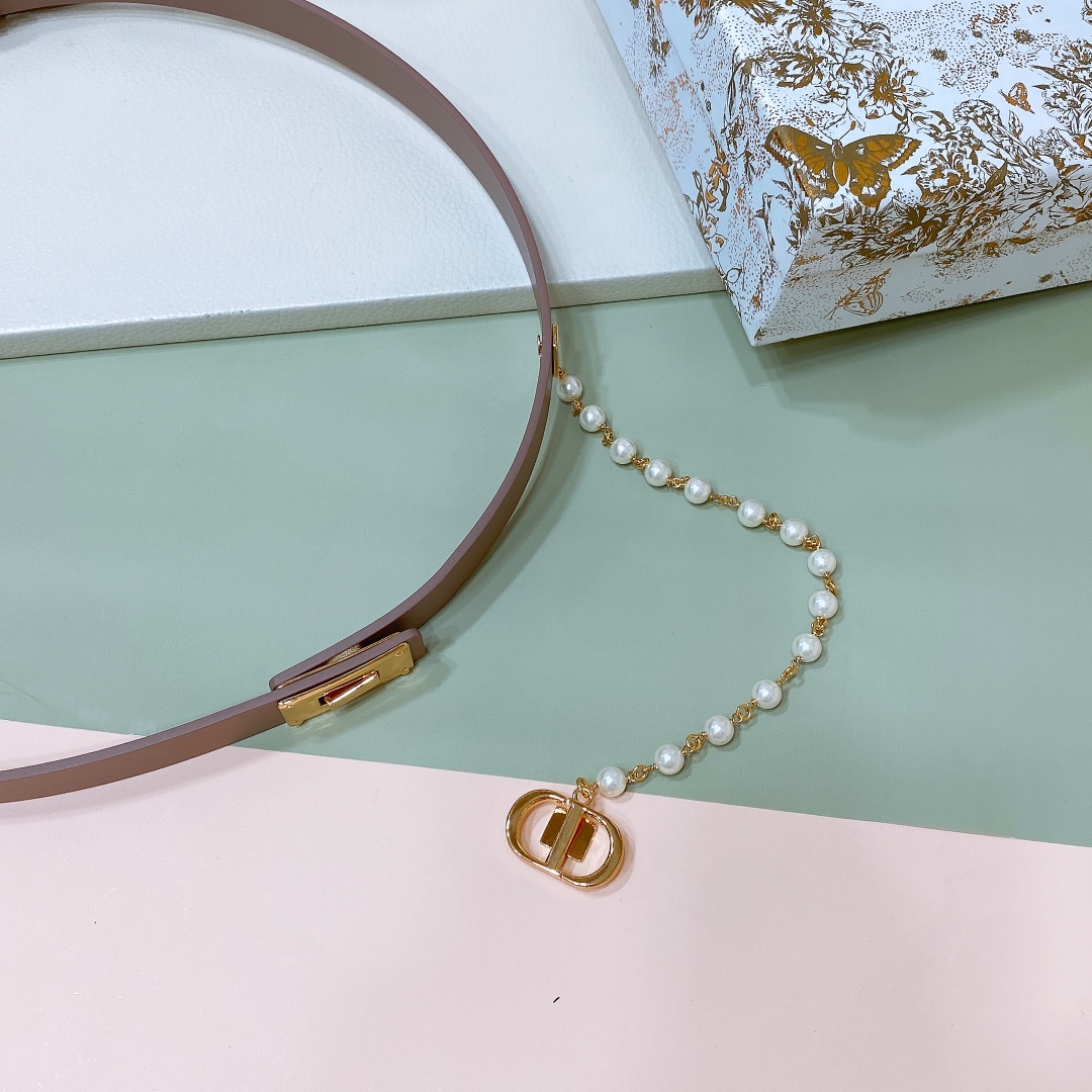 Dior Leather Belts 1:1 Mirror Version