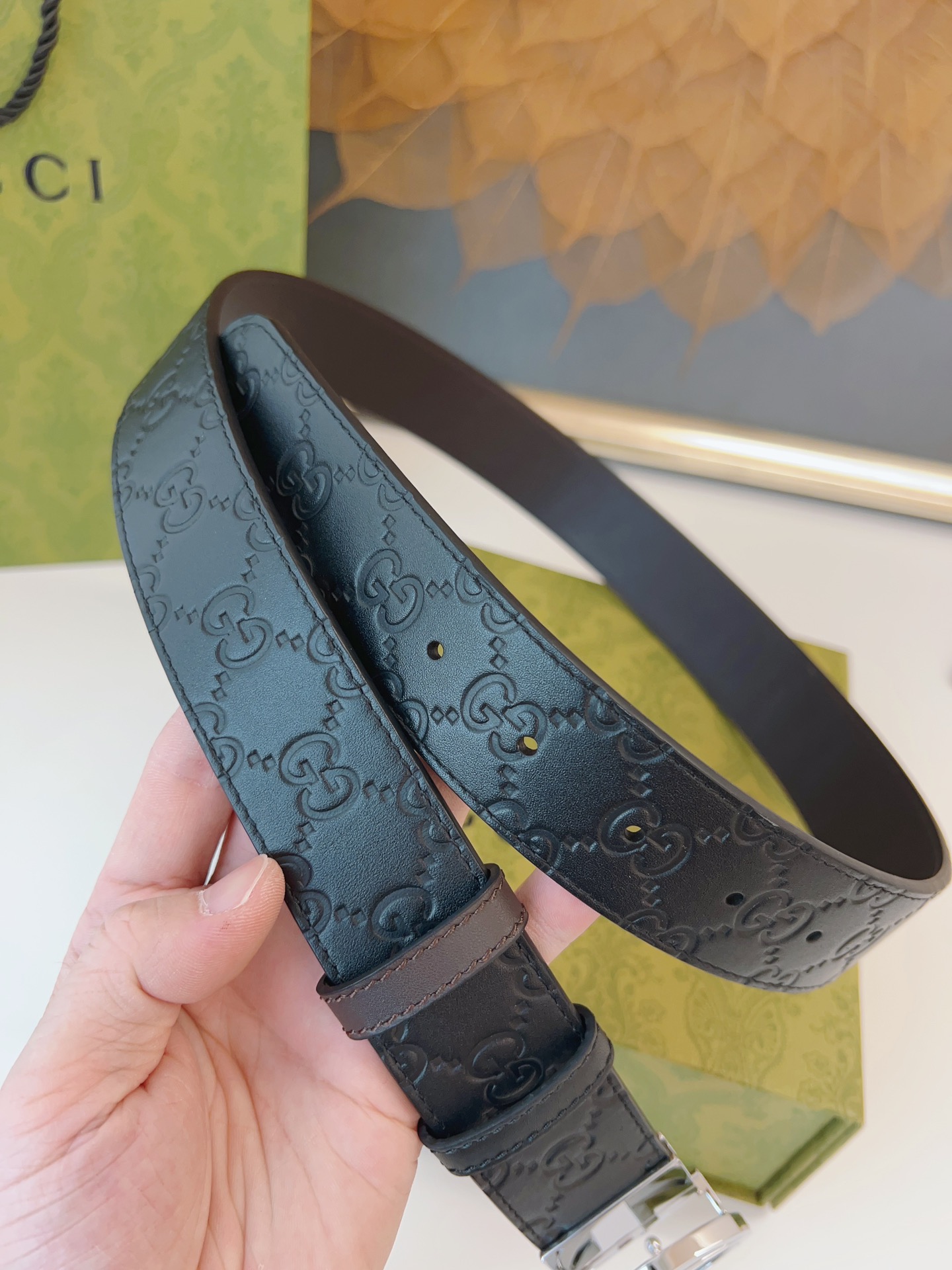 Gucci Leather Belts 1:1 Mirror Version