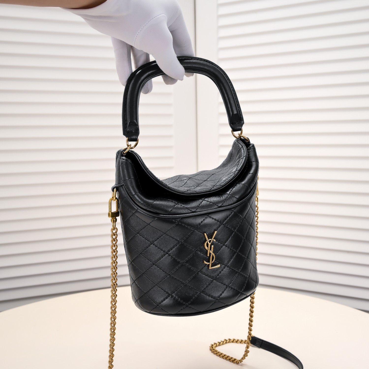 Saint Laurent YSL Gaby Mini Bucket Gaby Shoulder Bag Handbag