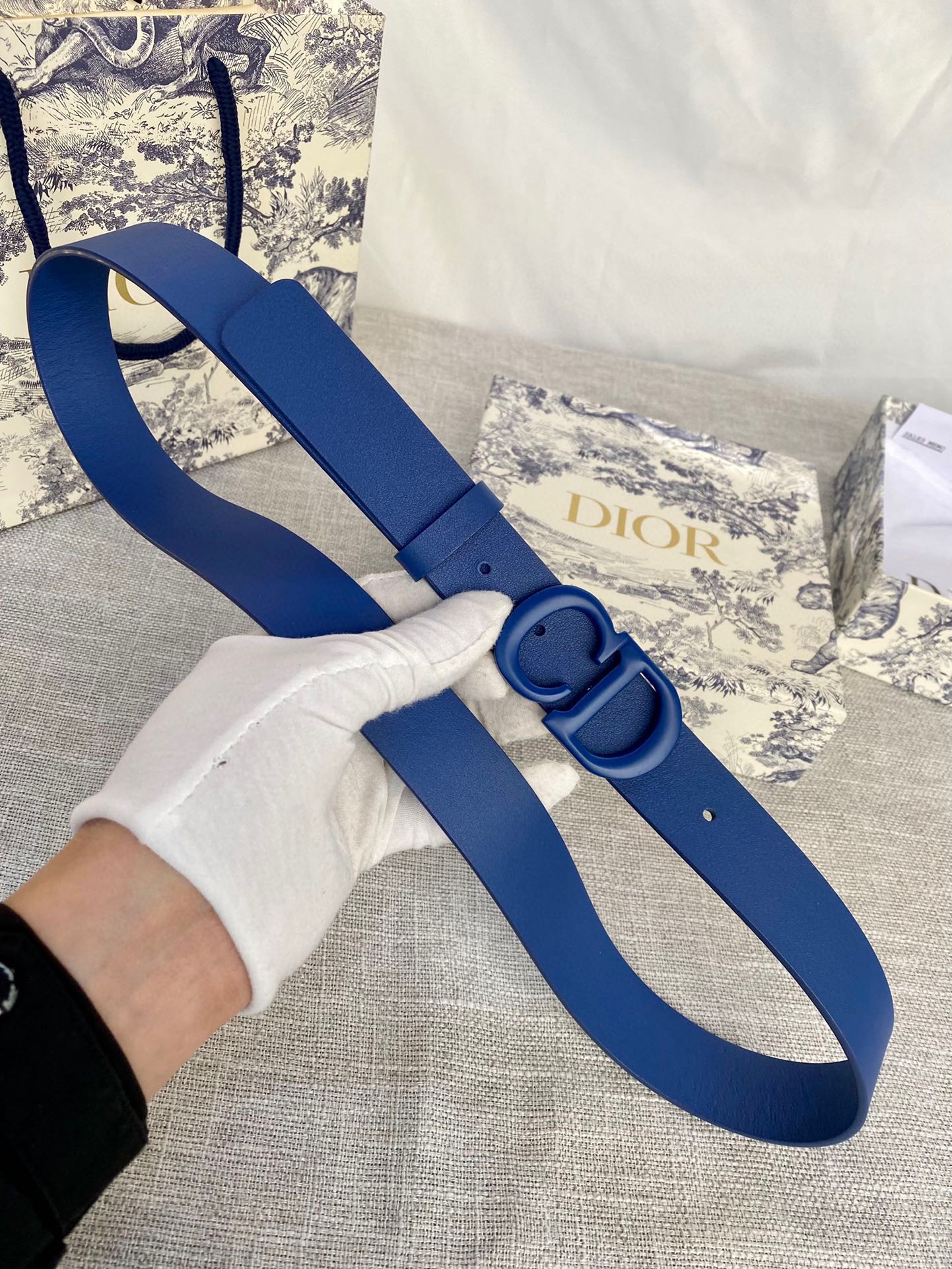 Dior Leather Belts 1:1 Mirror Version