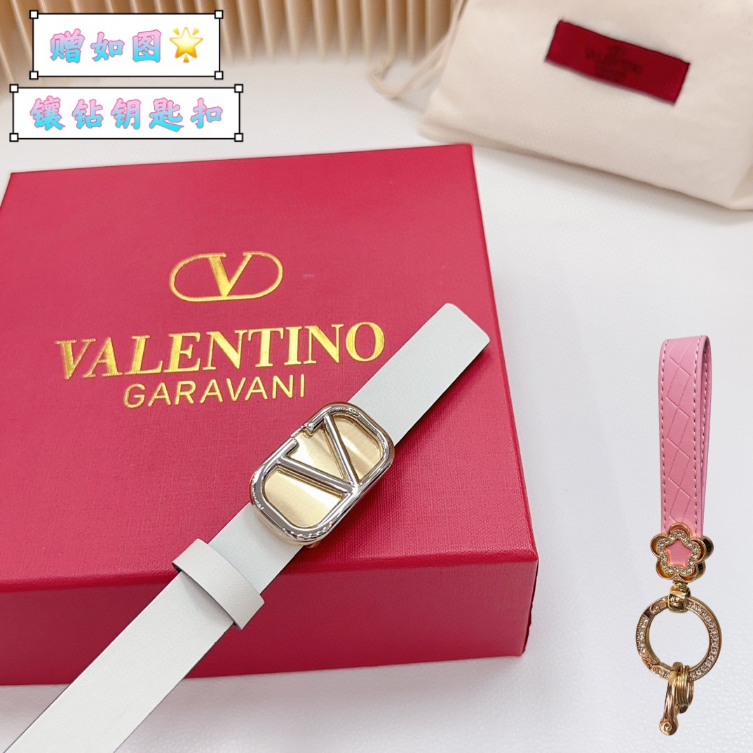 Valentino Leather Belts 1:1 Mirror Version