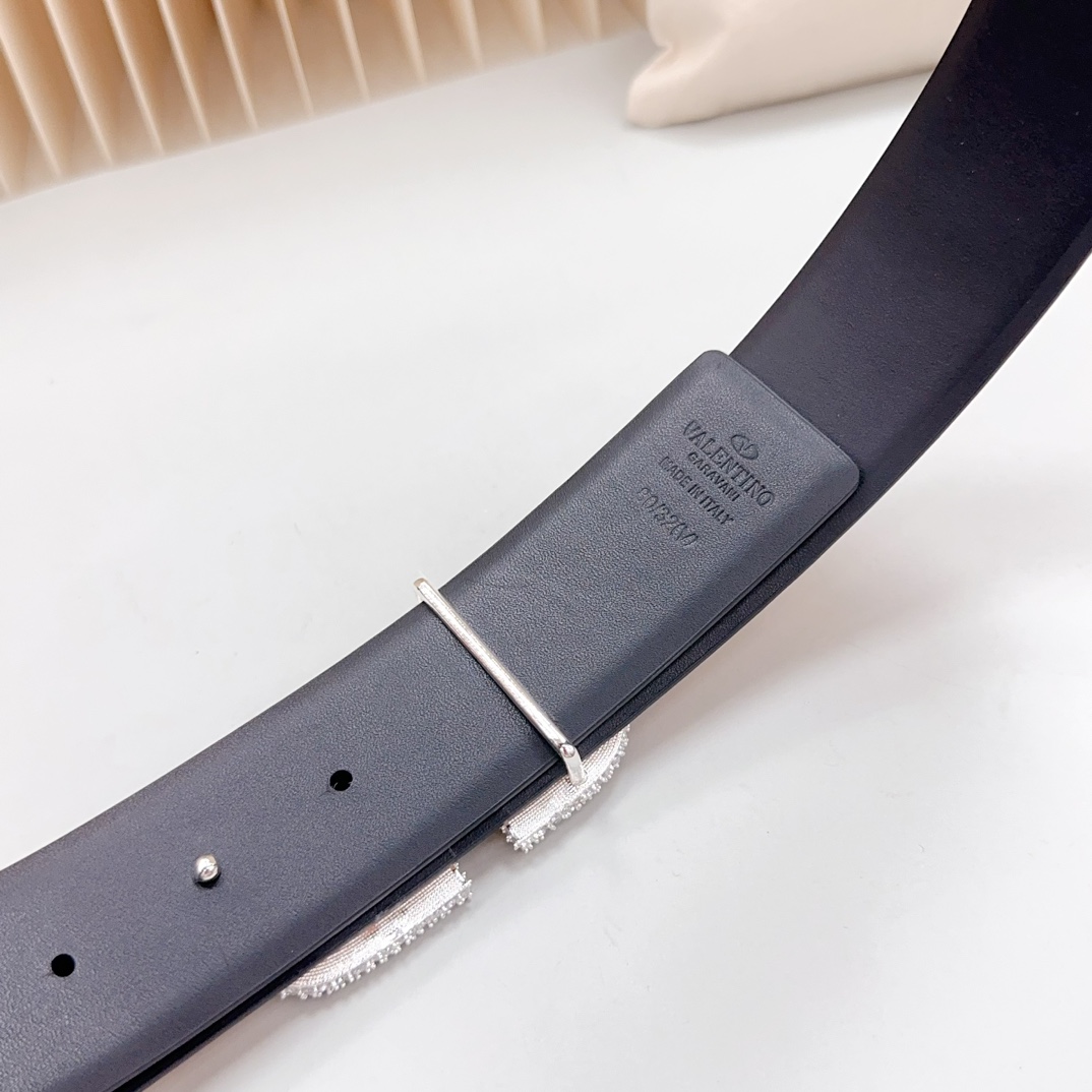 Valentino Leather Belts 1:1 Mirror Version