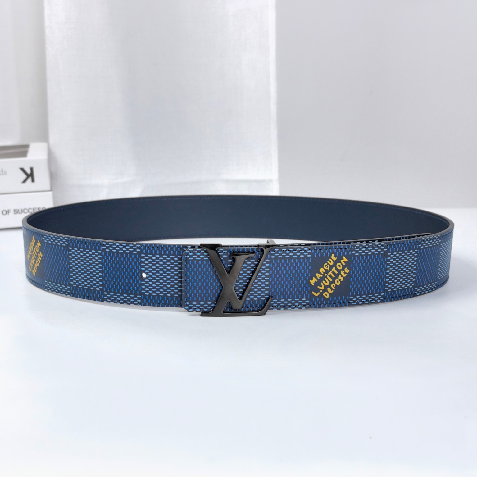 Louis Vuitton LV Leather Belts 1:1 Mirror Version