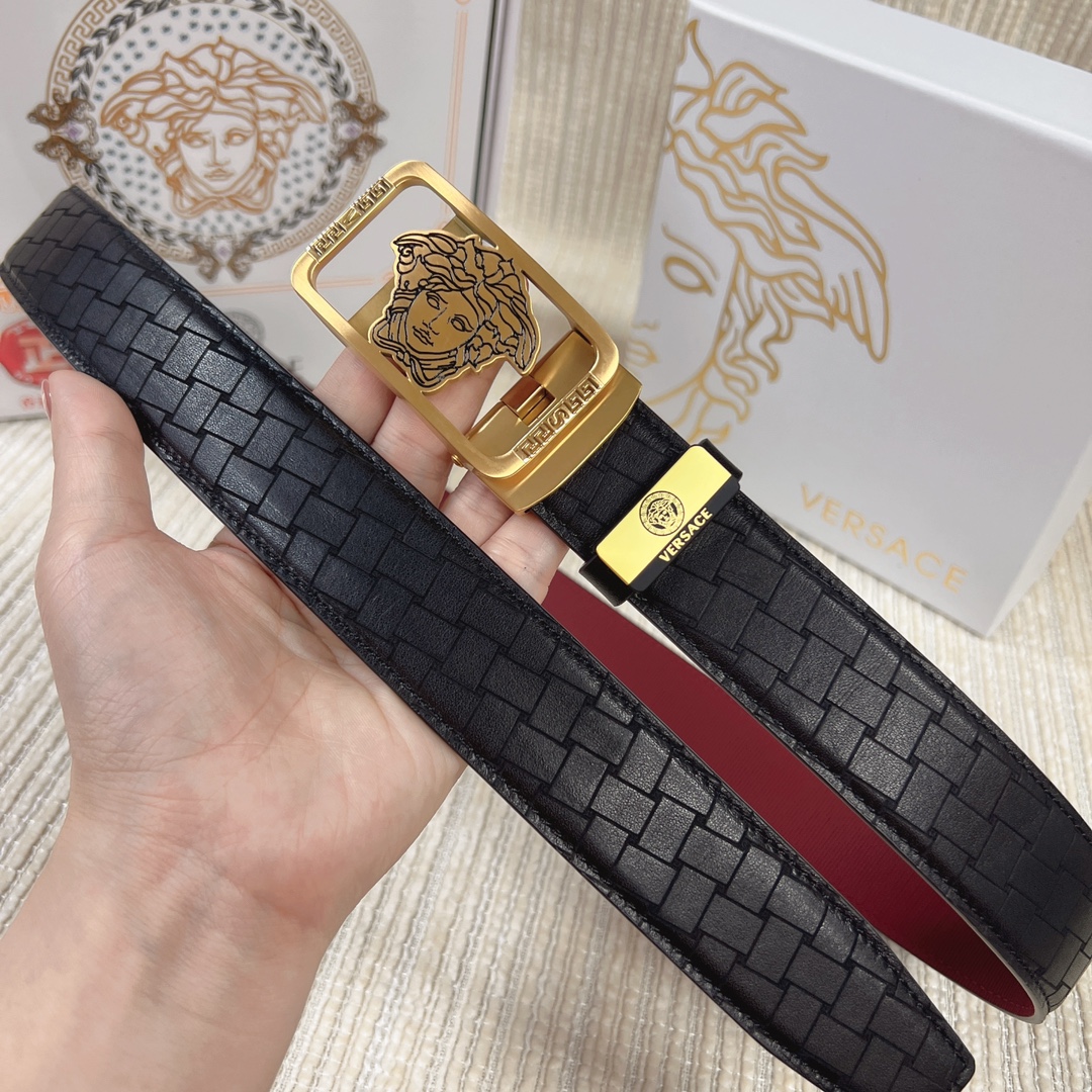 Versace Leather Belts 1:1 Mirror Version
