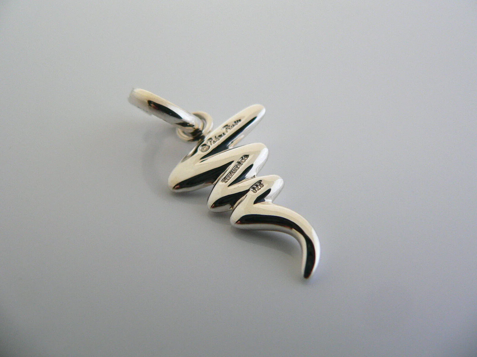 Tiffany & Co Scribble Charm Pendant 4 Necklace Bracelet Silver Gift Squiggle Art