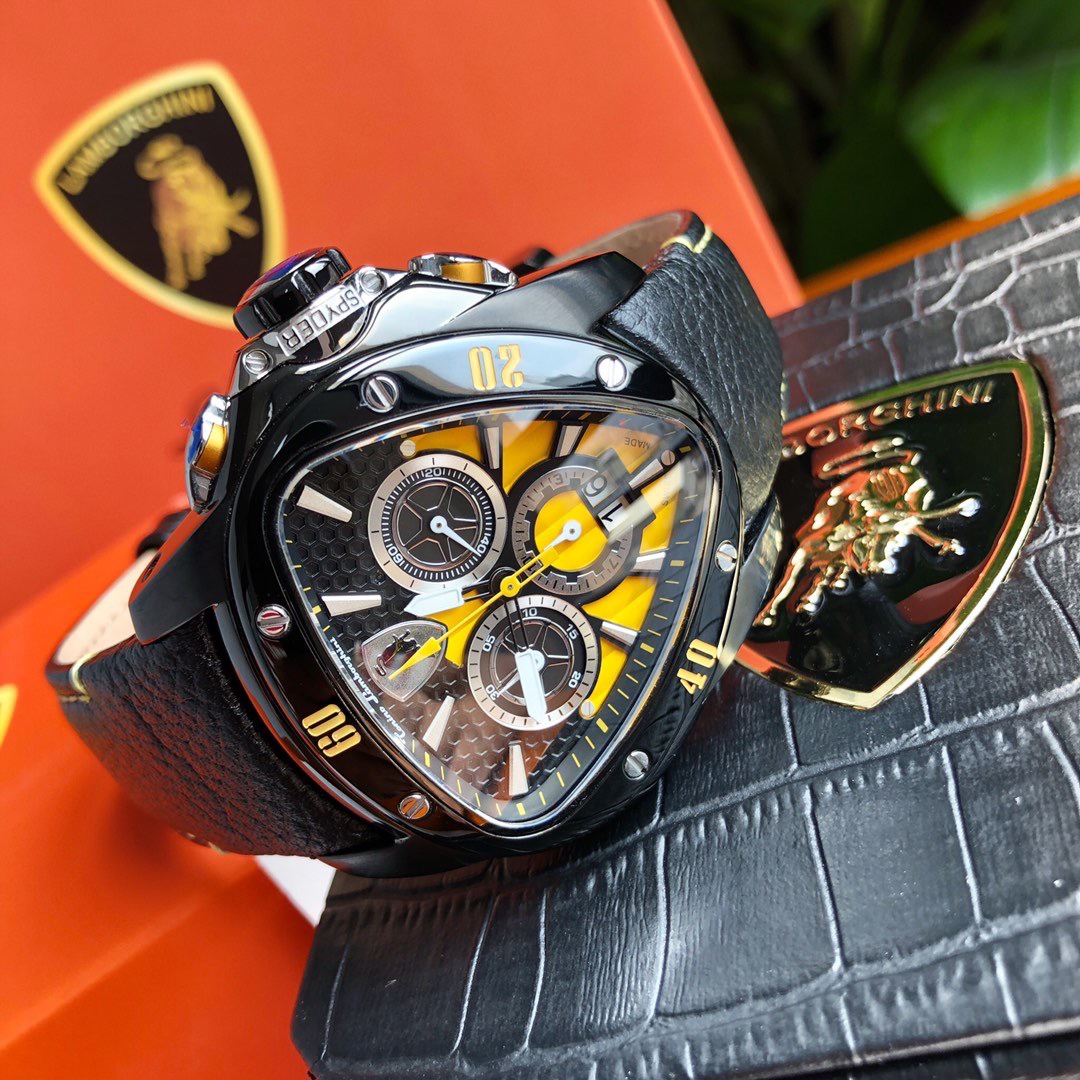 Tonino Lamborghini New Spyder Chronograph Yellow / black