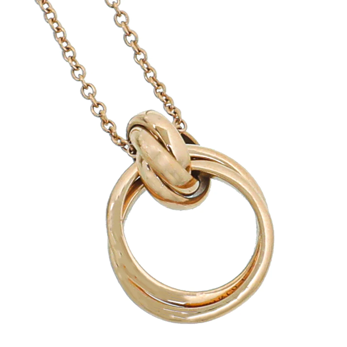 Tiffany & Co 18K Rose Gold Paloma's Melody Mini Pendant Necklace