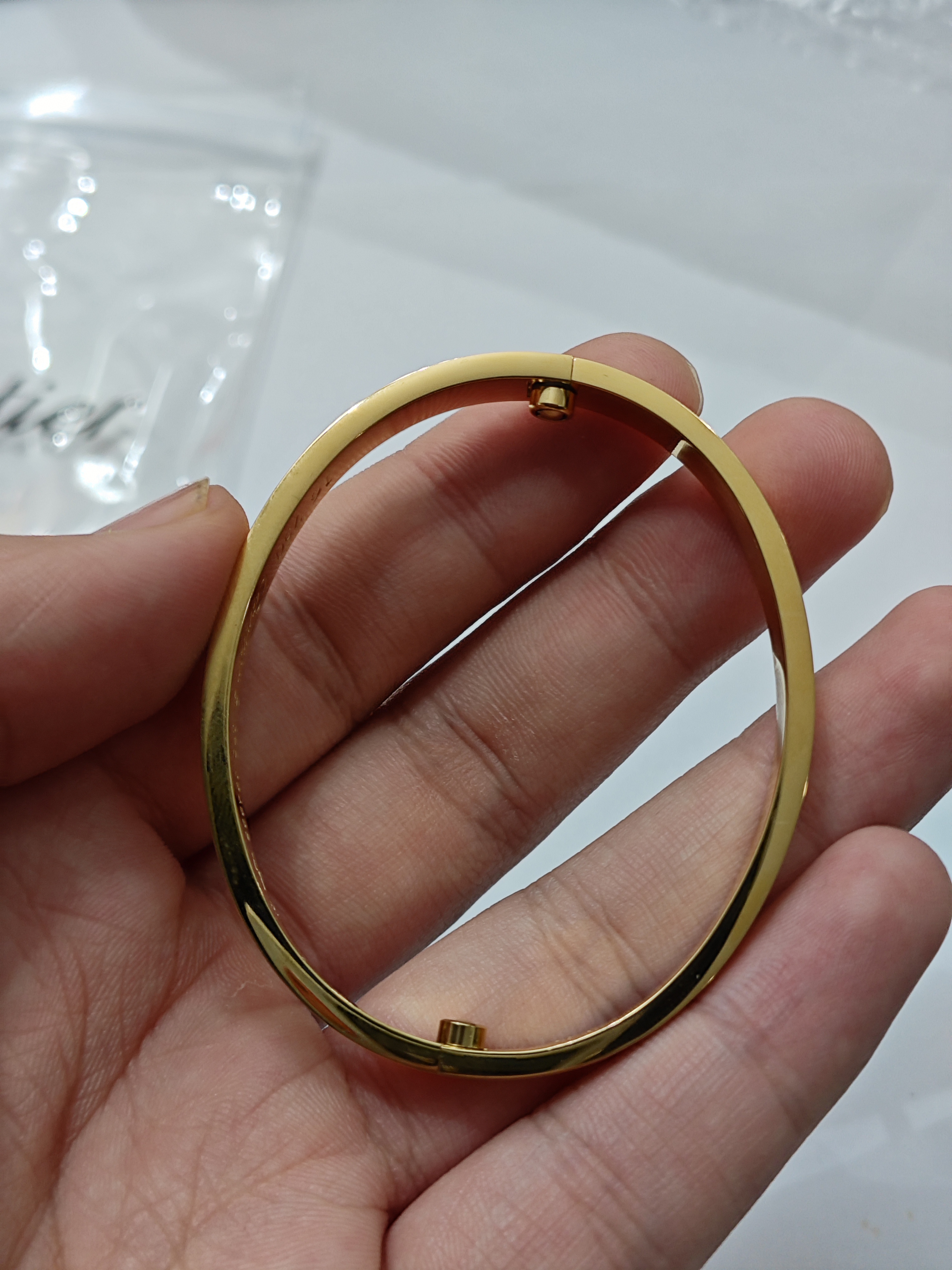 Cartier LOVE BRACELET Dupe