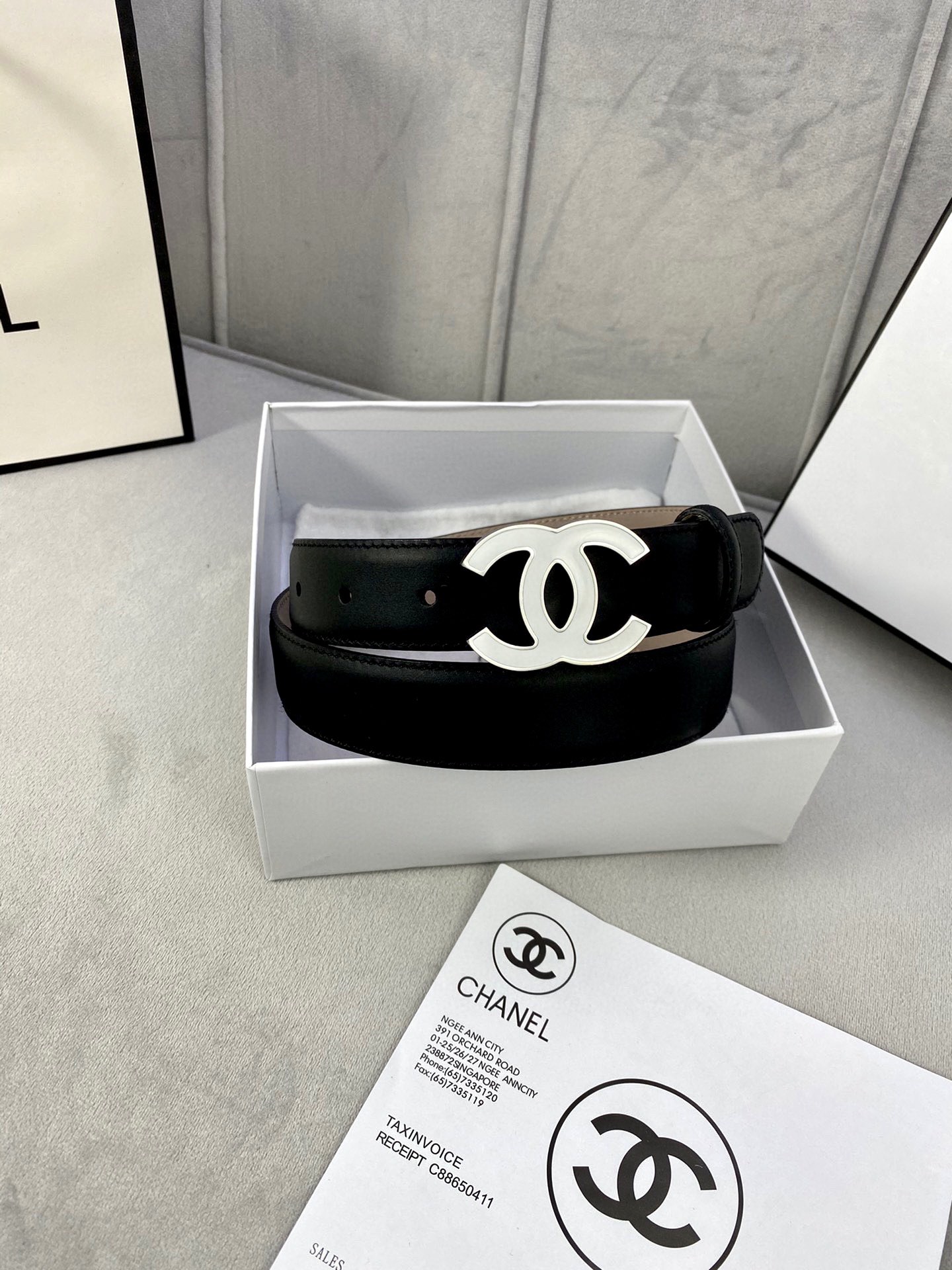 Chanel Leather Belts 1:1 Mirror Version
