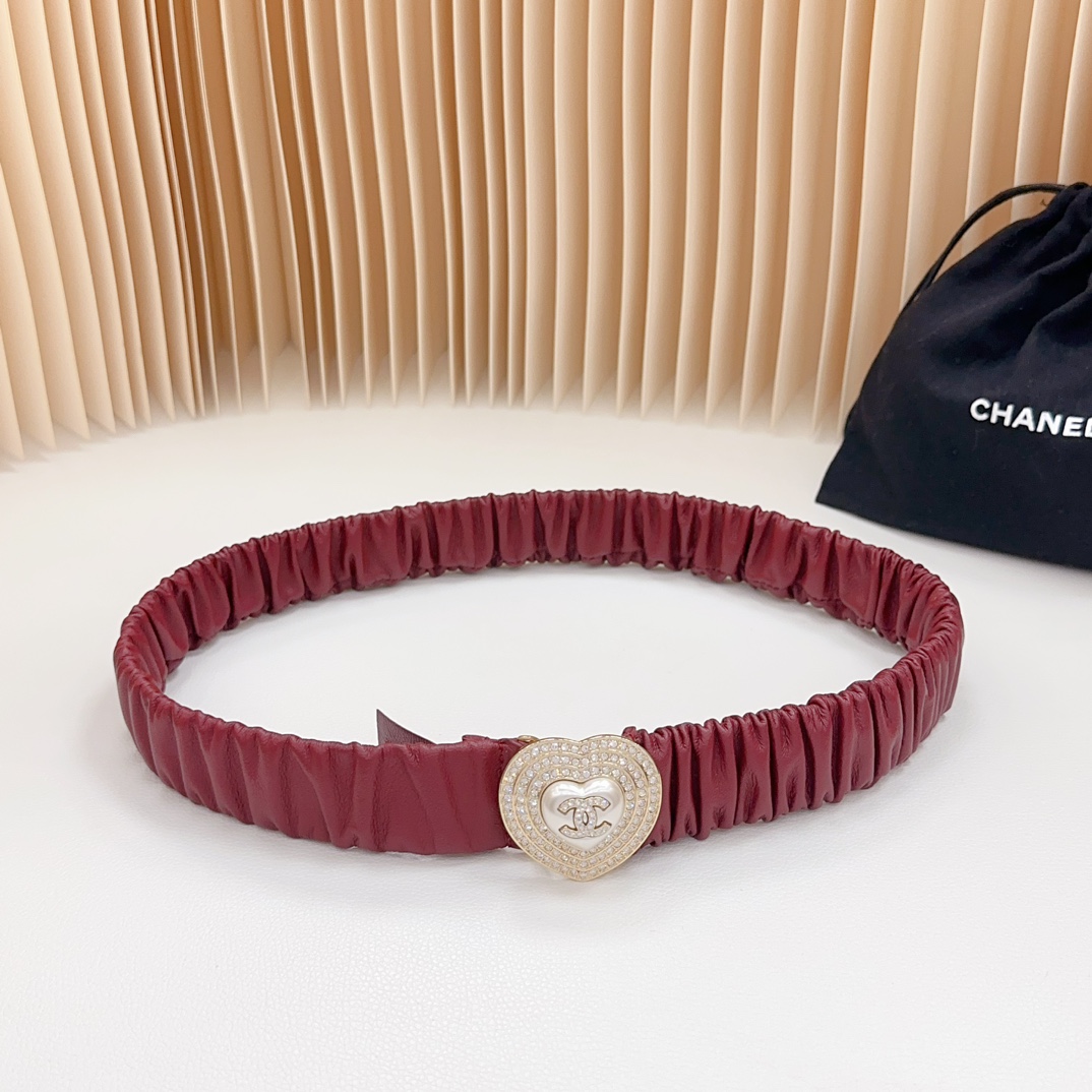 Chanel Leather Belts 1:1 Mirror Version