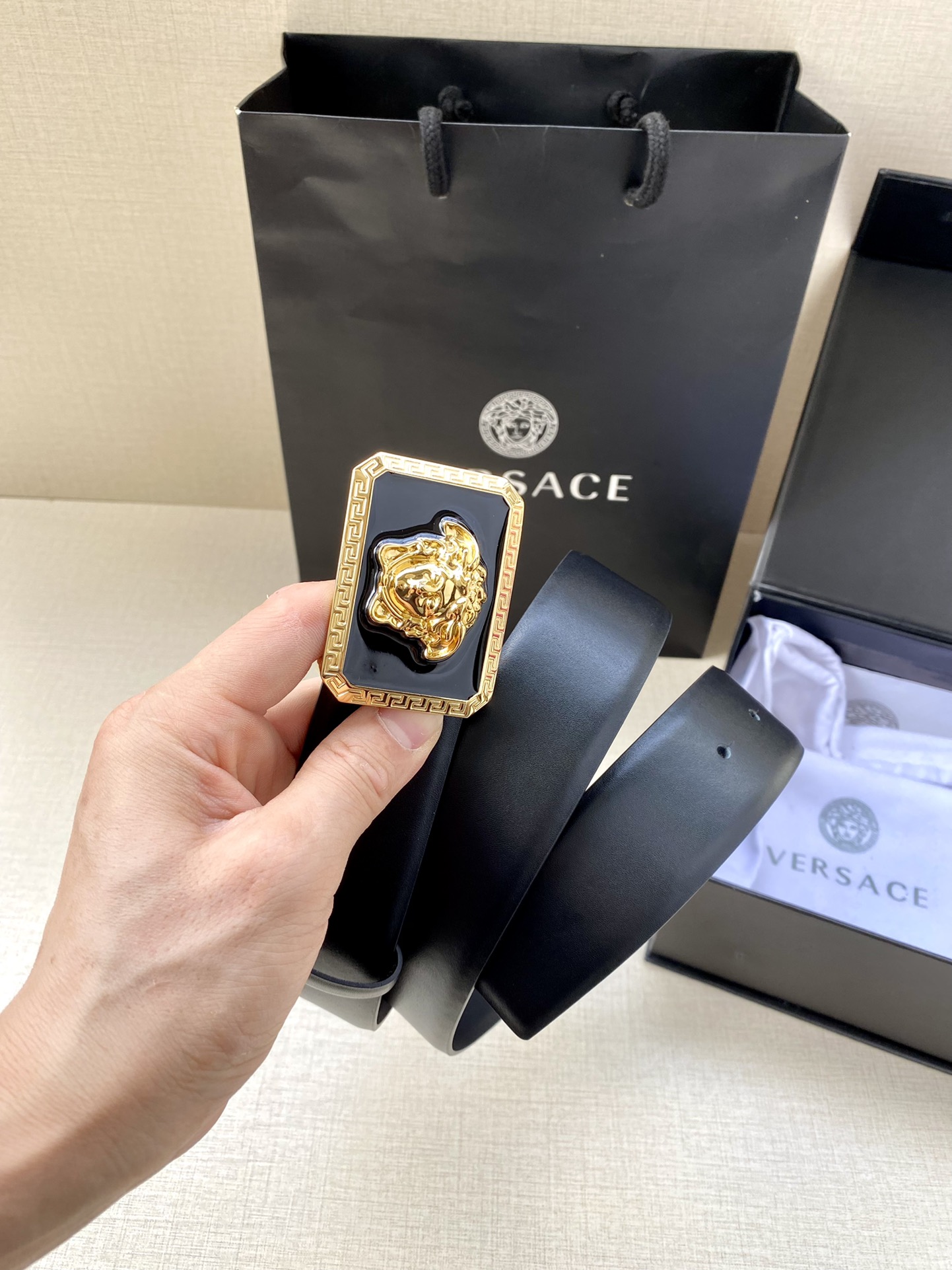 Versace Leather Belts 1:1 Mirror Version