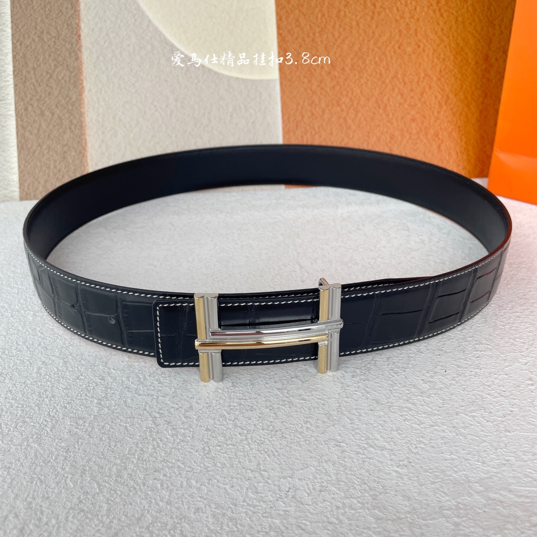 Hermes Leather Belts 1:1 Mirror Version