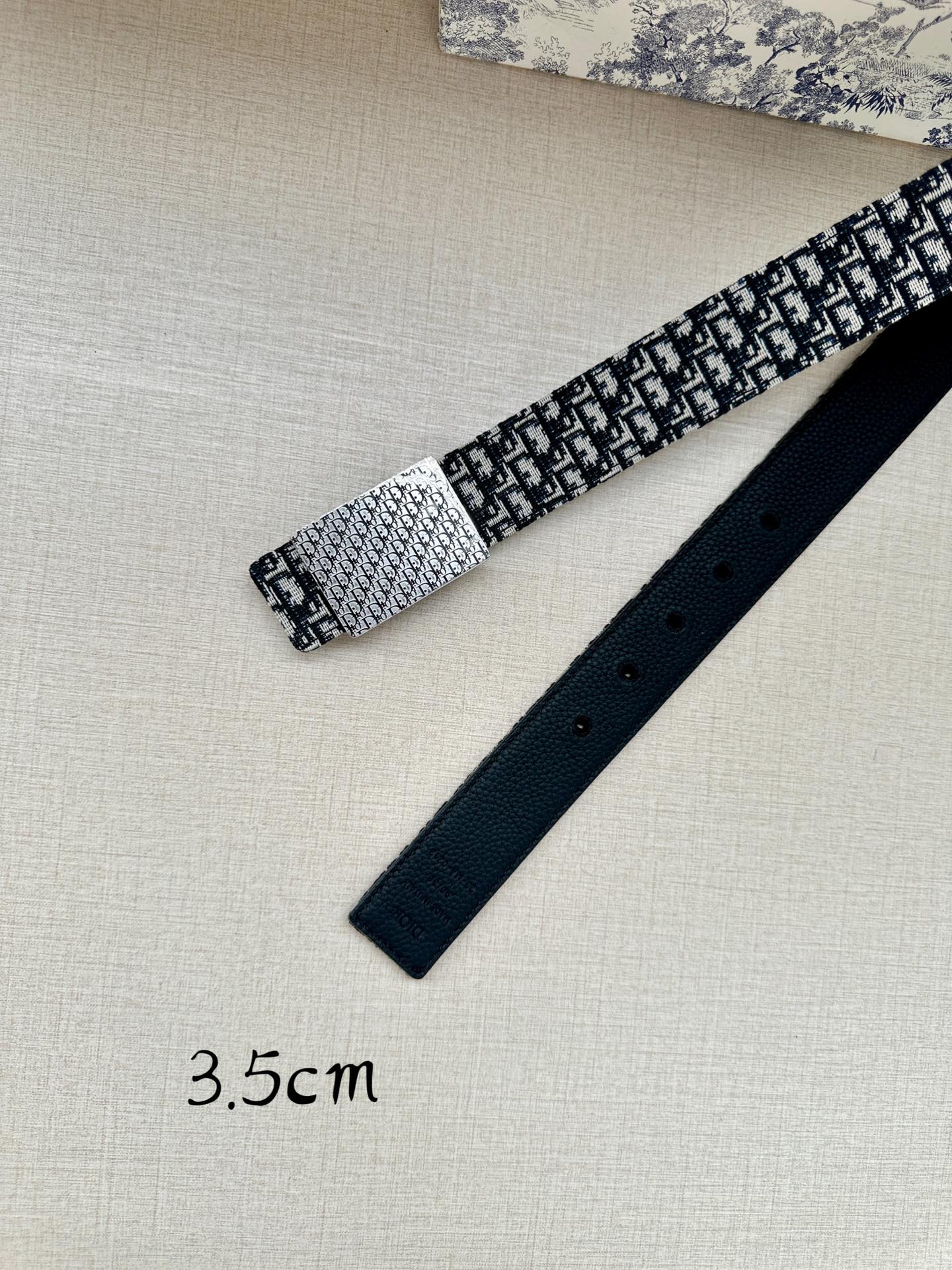 Dior Leather Belts 1:1 Mirror Version