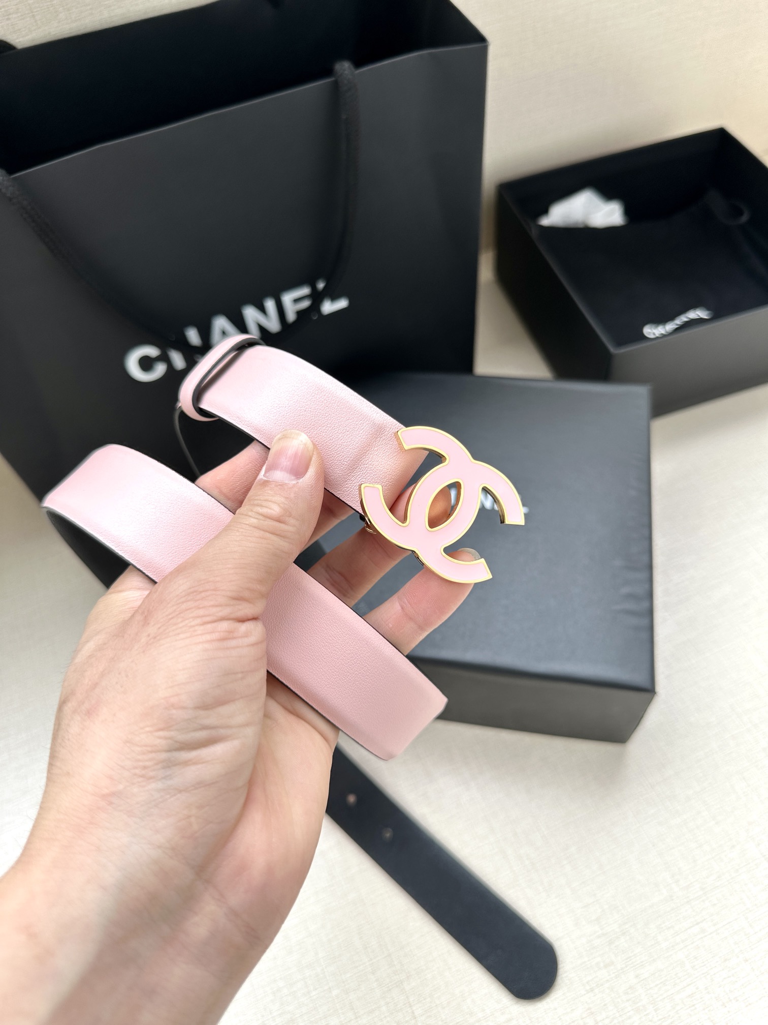 Chanel Leather Belts 1:1 Mirror Version