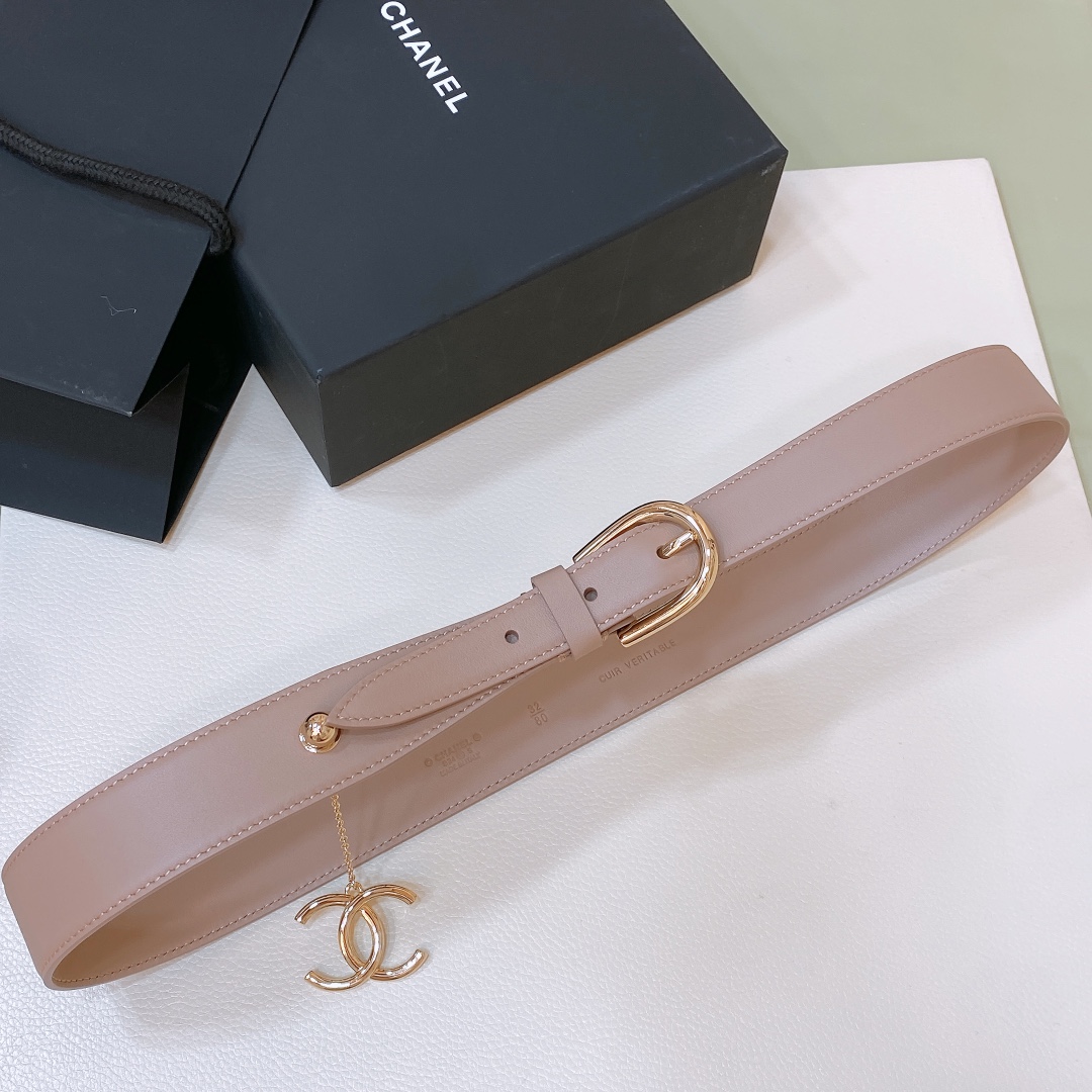 Chanel Leather Belts 1:1 Mirror Version