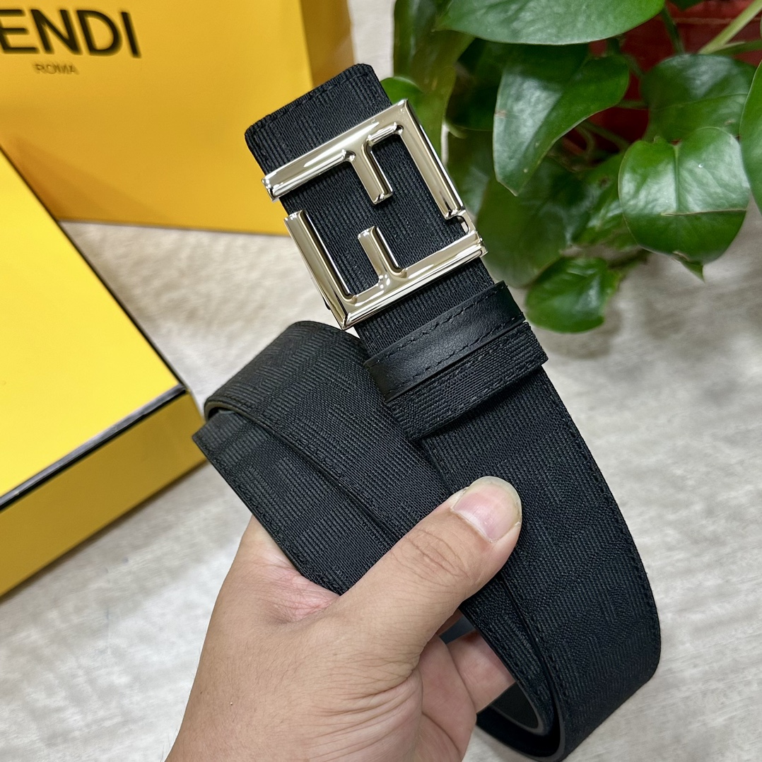 Fendi Leather Belts 1:1 Mirror Version