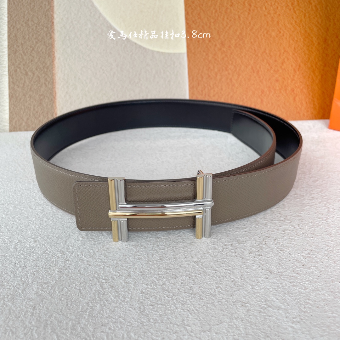 Hermes Leather Belts 1:1 Mirror Version
