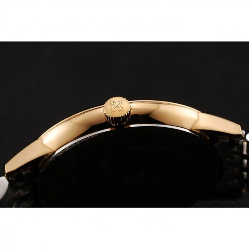 Calatrava Dial Gold 40 mm, Steel & Yellow Gold