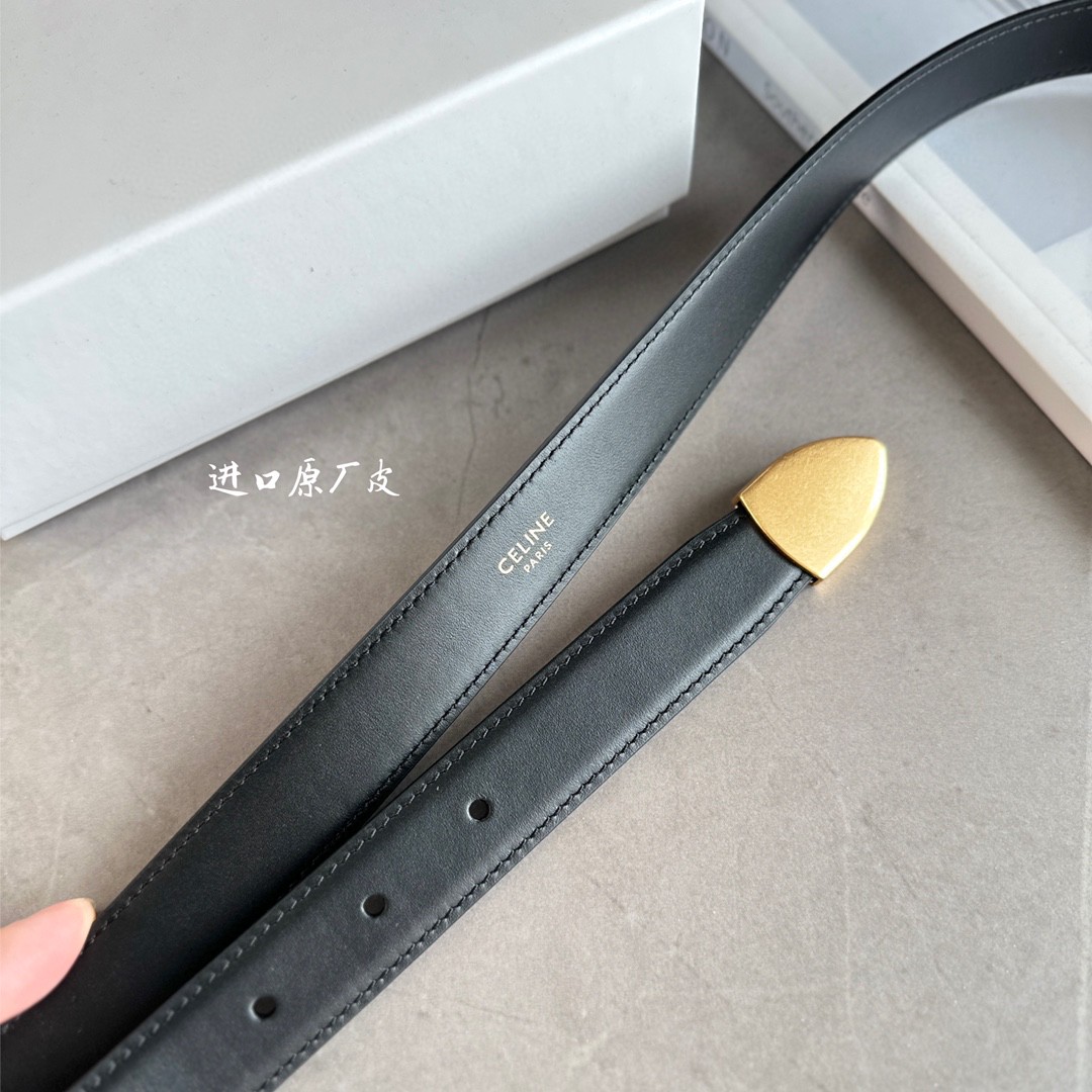 Celine Leather Belts 1:1 Mirror Version