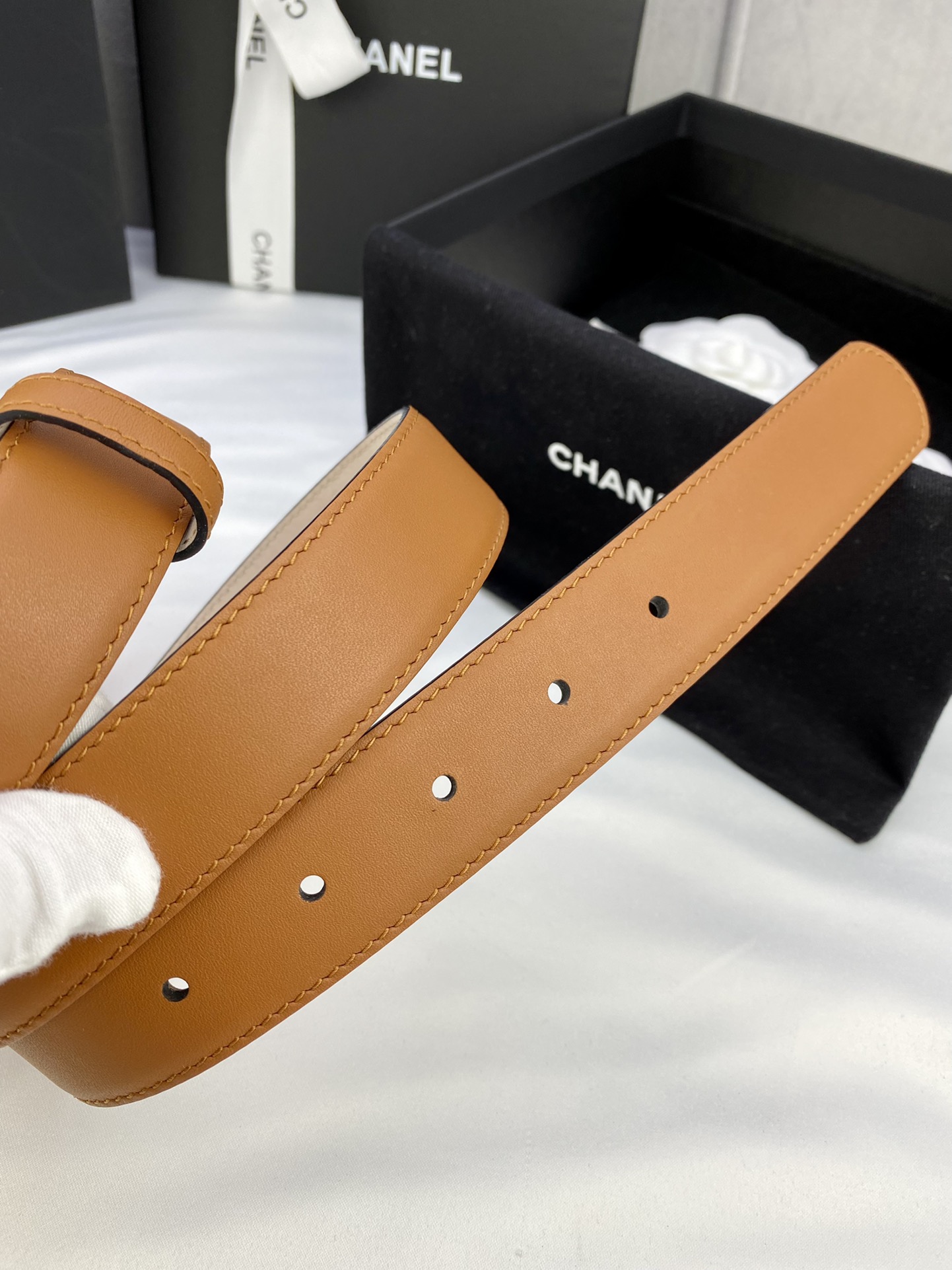 Chanel Leather Belts 1:1 Mirror Version