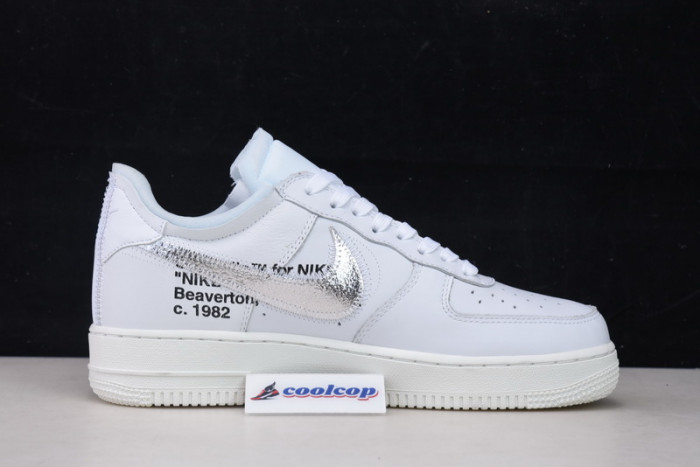 Off-White Nike Air Force 1 Low ComplexCon White AO4297-100
