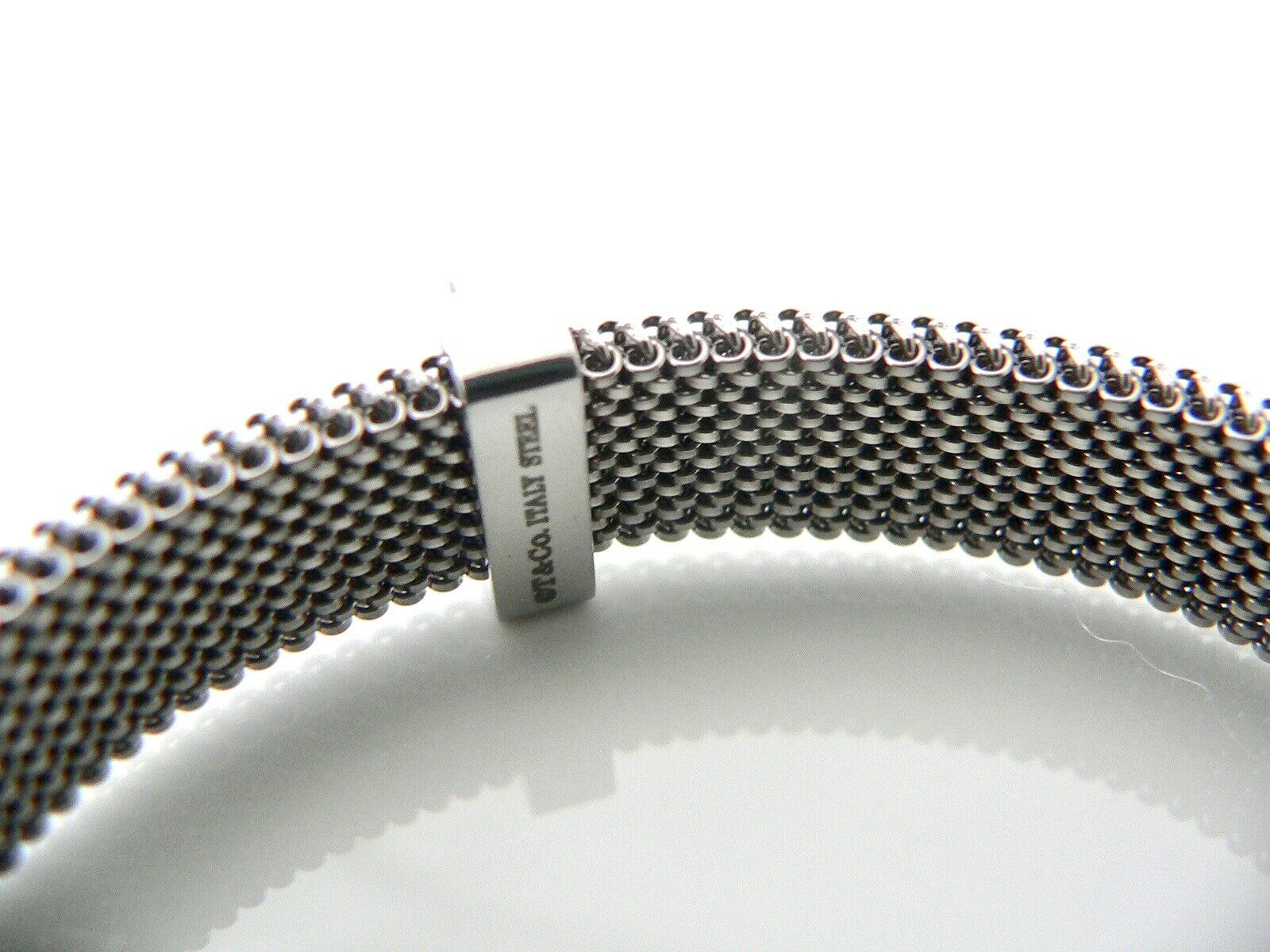 Tiffany & Co Galaxy Charm Steel Stretch Bracelet Bangle Love Gift Cool Excellent