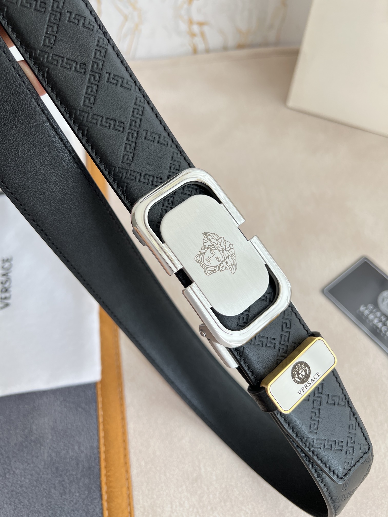 Versace Leather Belts 1:1 Mirror Version