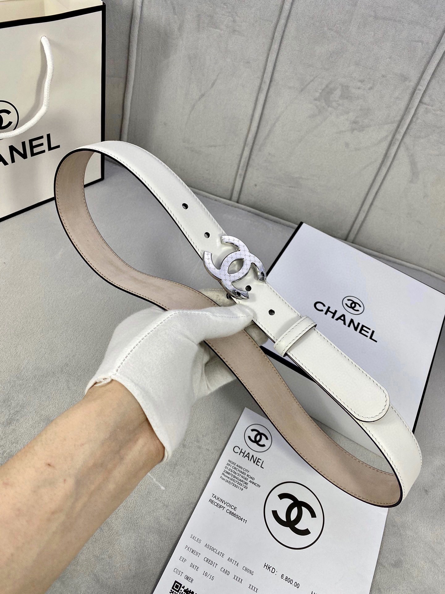 Chanel Leather Belts 1:1 Mirror Version