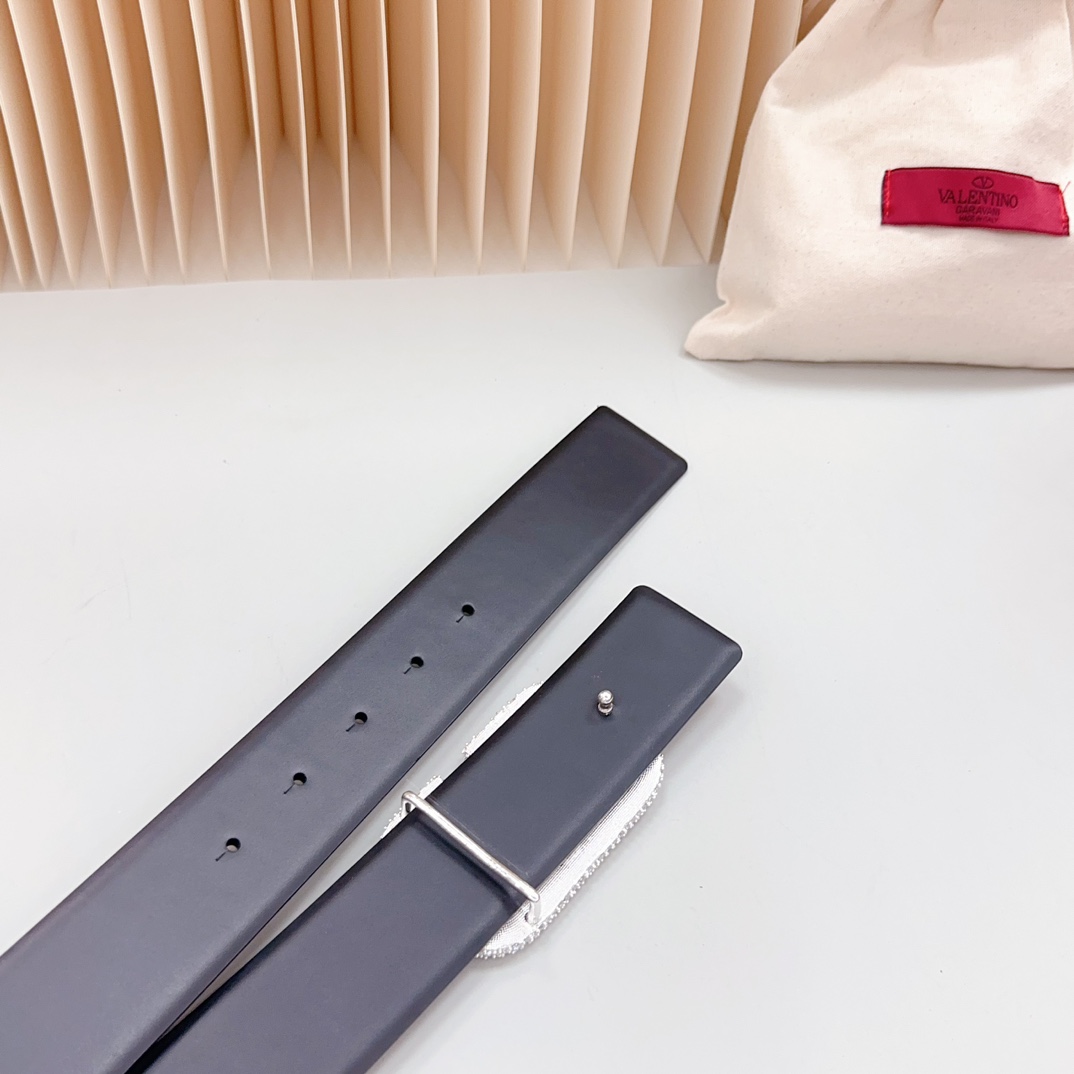 Valentino Leather Belts 1:1 Mirror Version