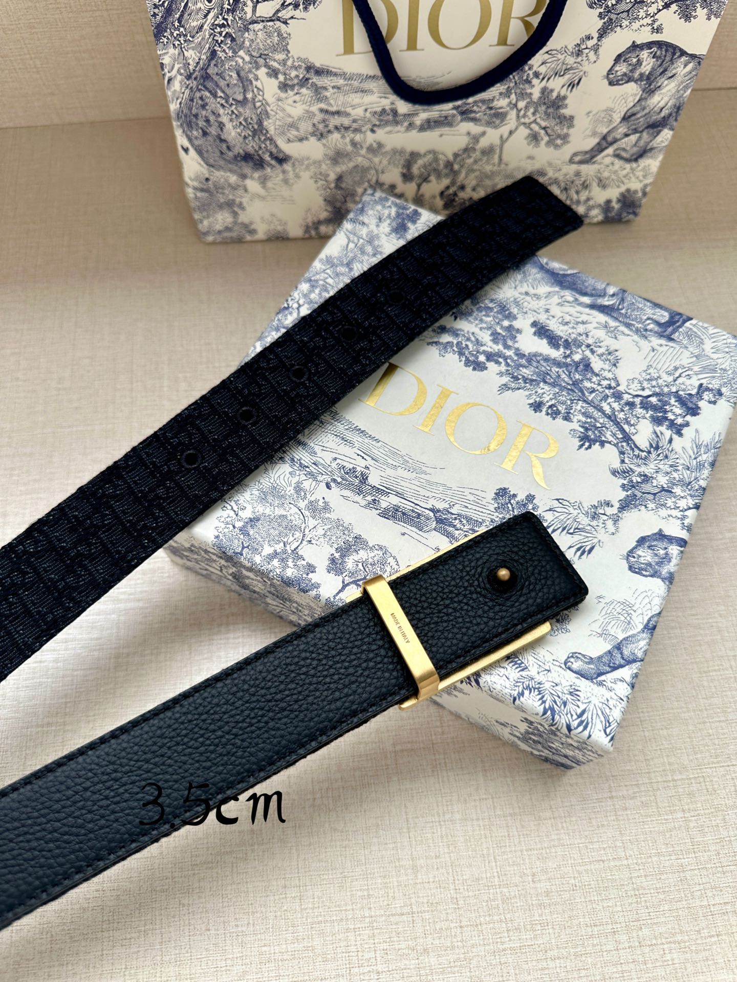 Dior Leather Belts 1:1 Mirror Version